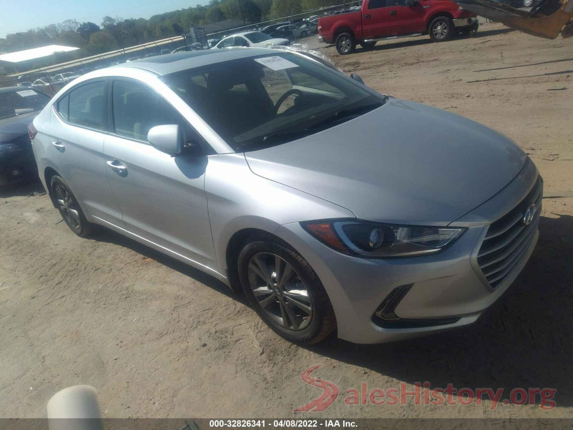 5NPD84LF5JH378580 2018 HYUNDAI ELANTRA