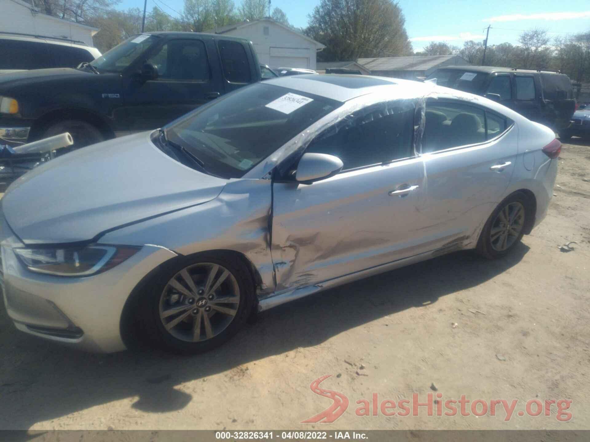 5NPD84LF5JH378580 2018 HYUNDAI ELANTRA