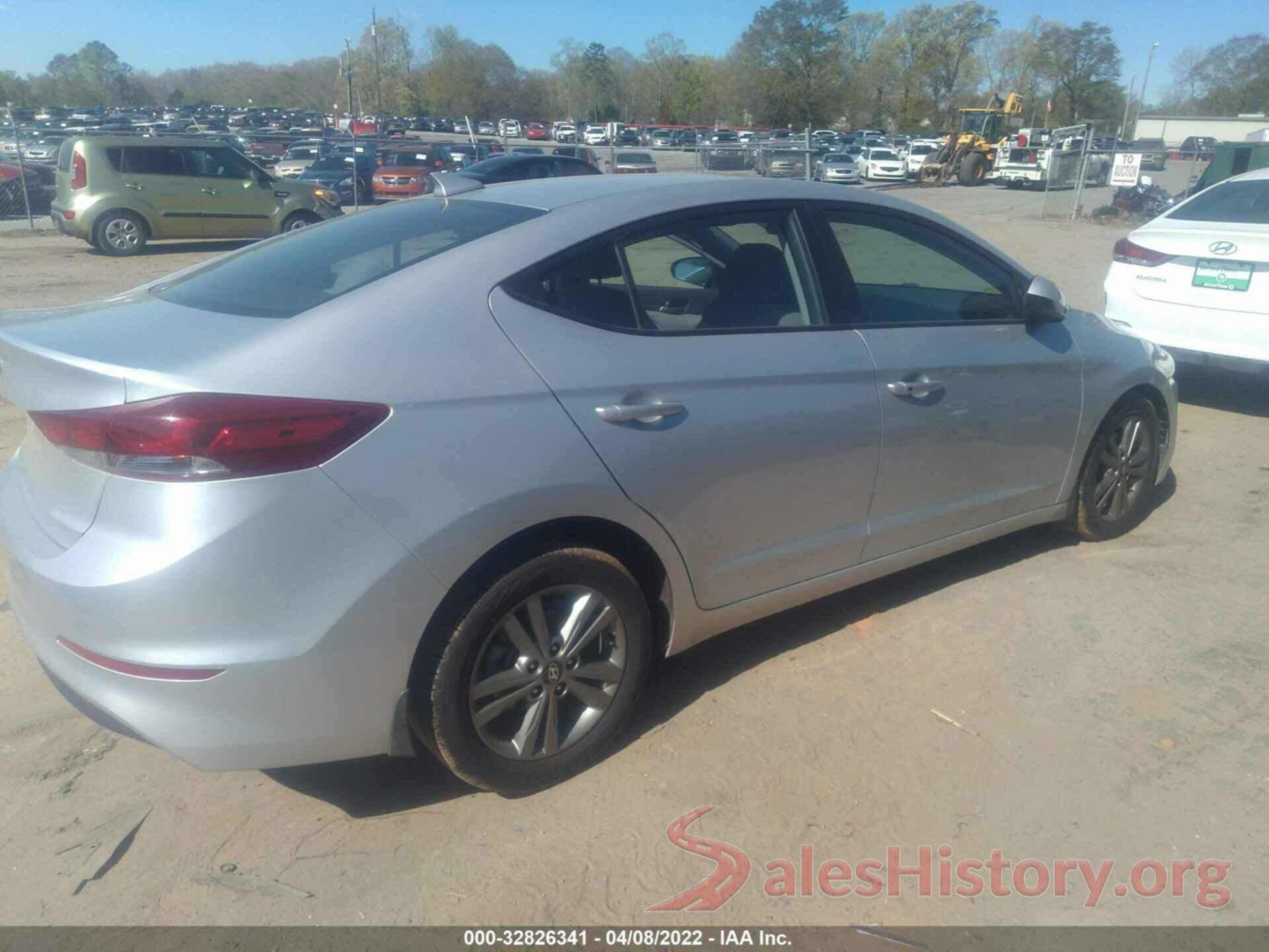 5NPD84LF5JH378580 2018 HYUNDAI ELANTRA