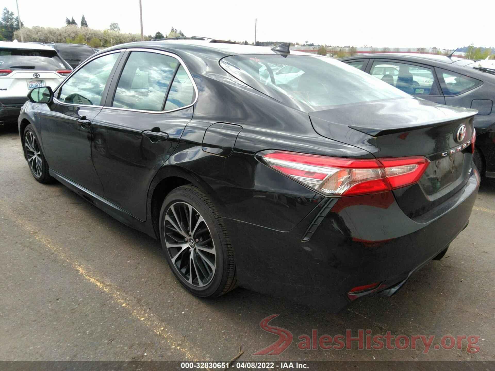 4T1B11HK7KU280900 2019 TOYOTA CAMRY