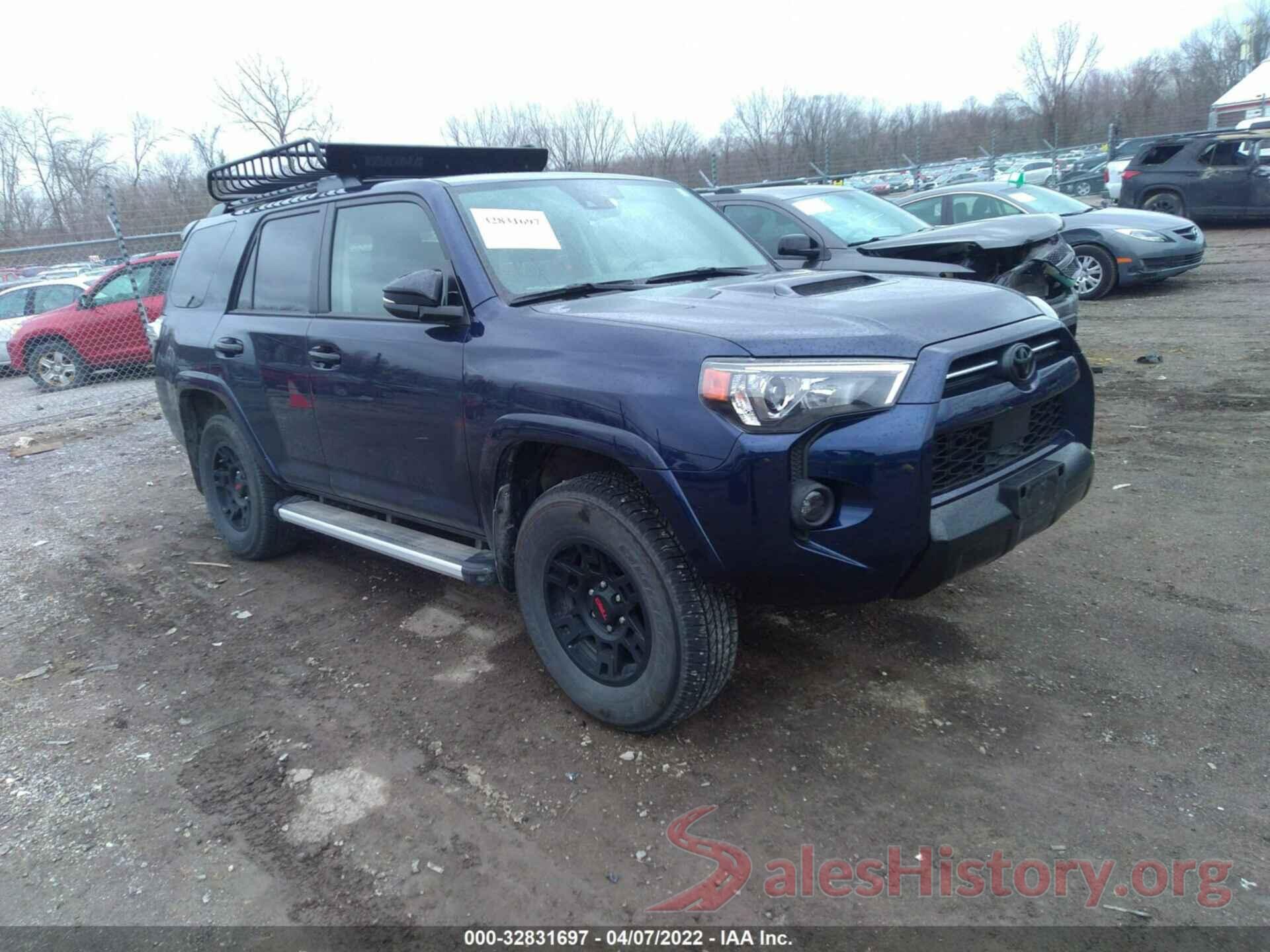 JTEHU5JR0M5896757 2021 TOYOTA 4RUNNER