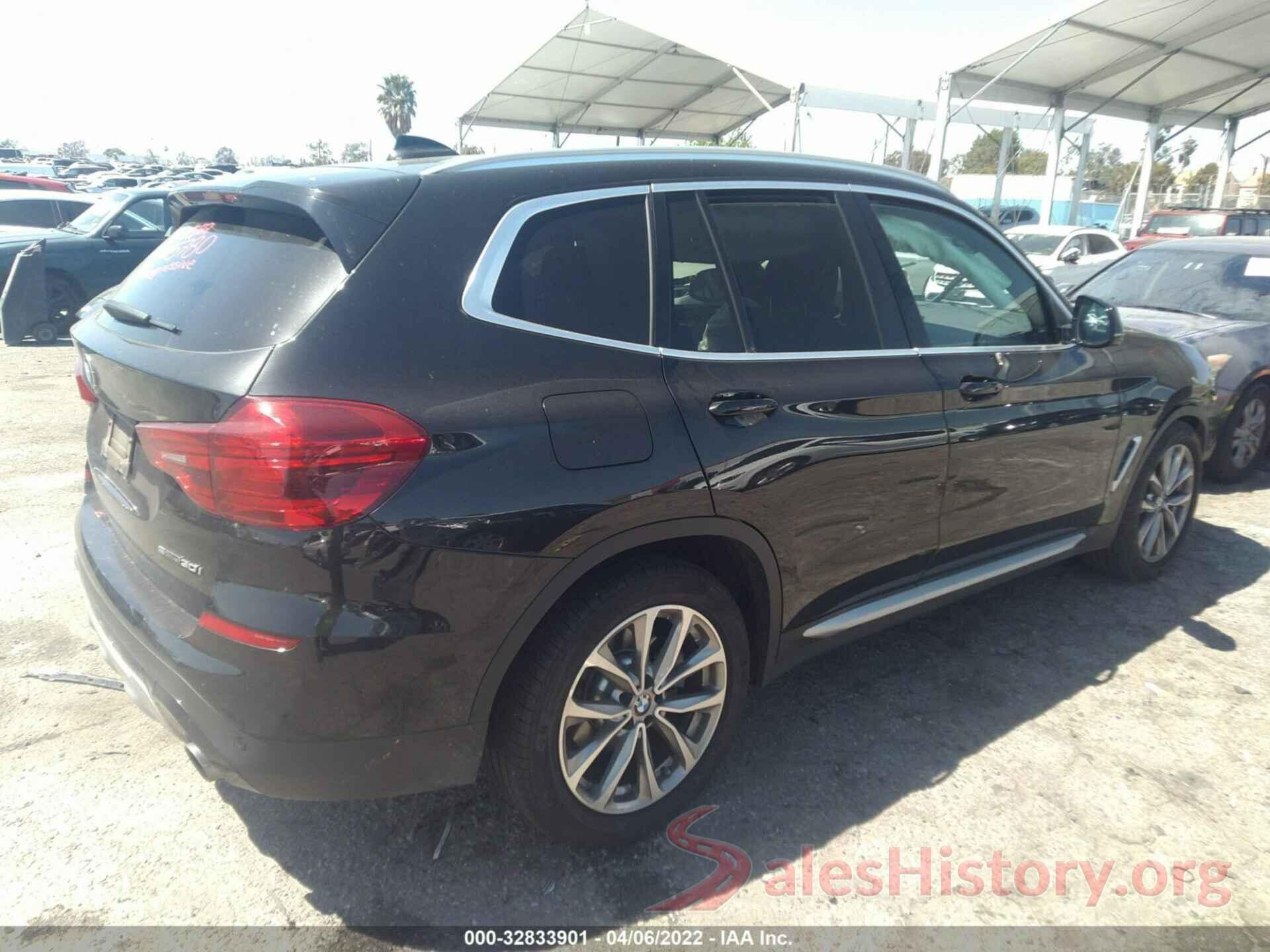 5UXTR7C54KLR50865 2019 BMW X3