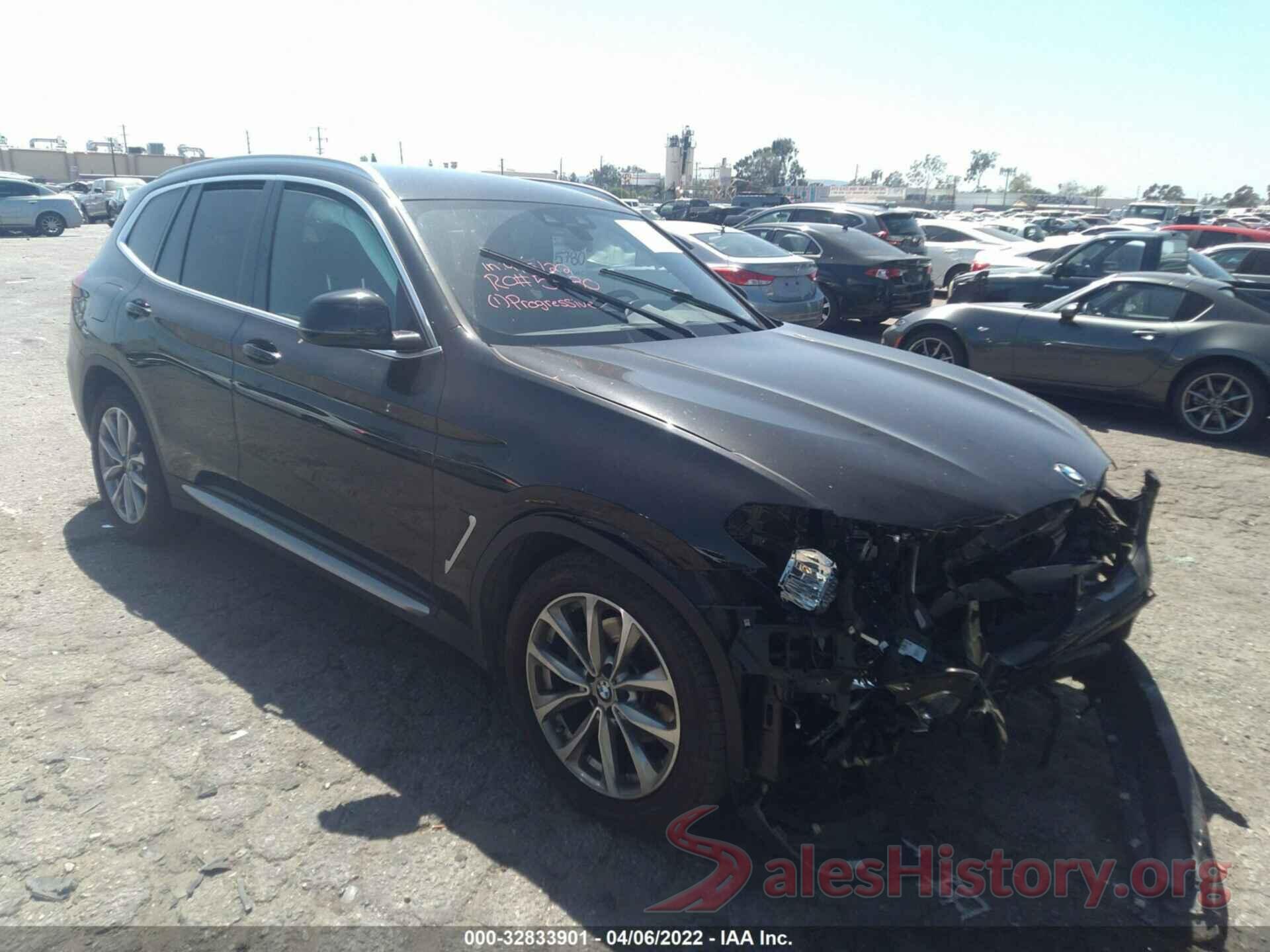 5UXTR7C54KLR50865 2019 BMW X3