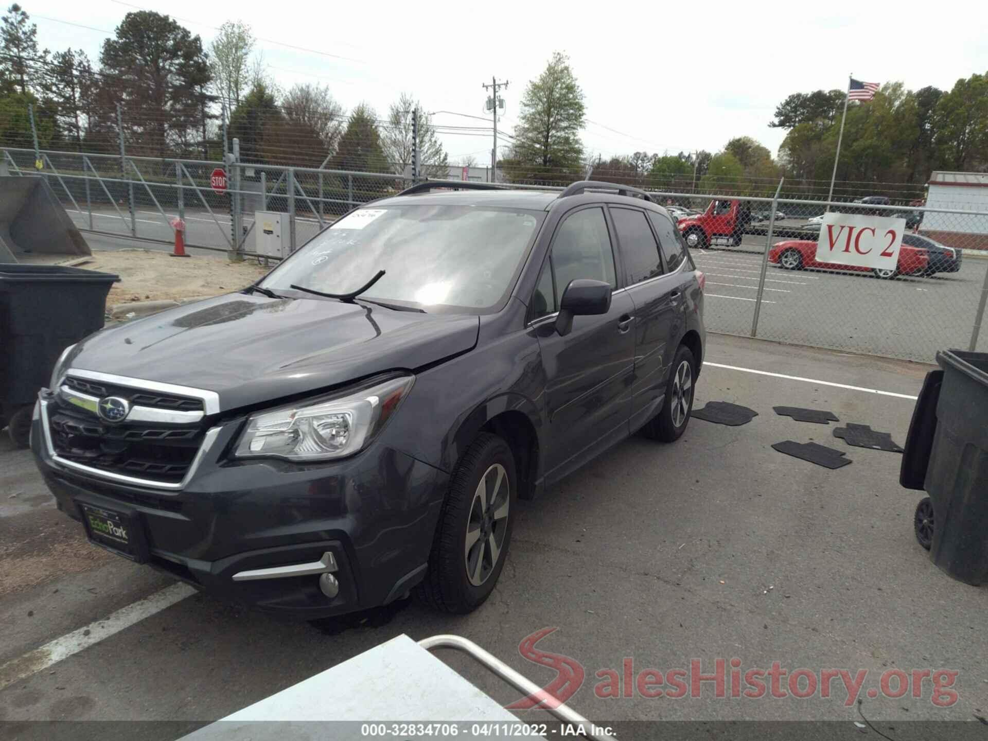 JF2SJAJC7JH482264 2018 SUBARU FORESTER