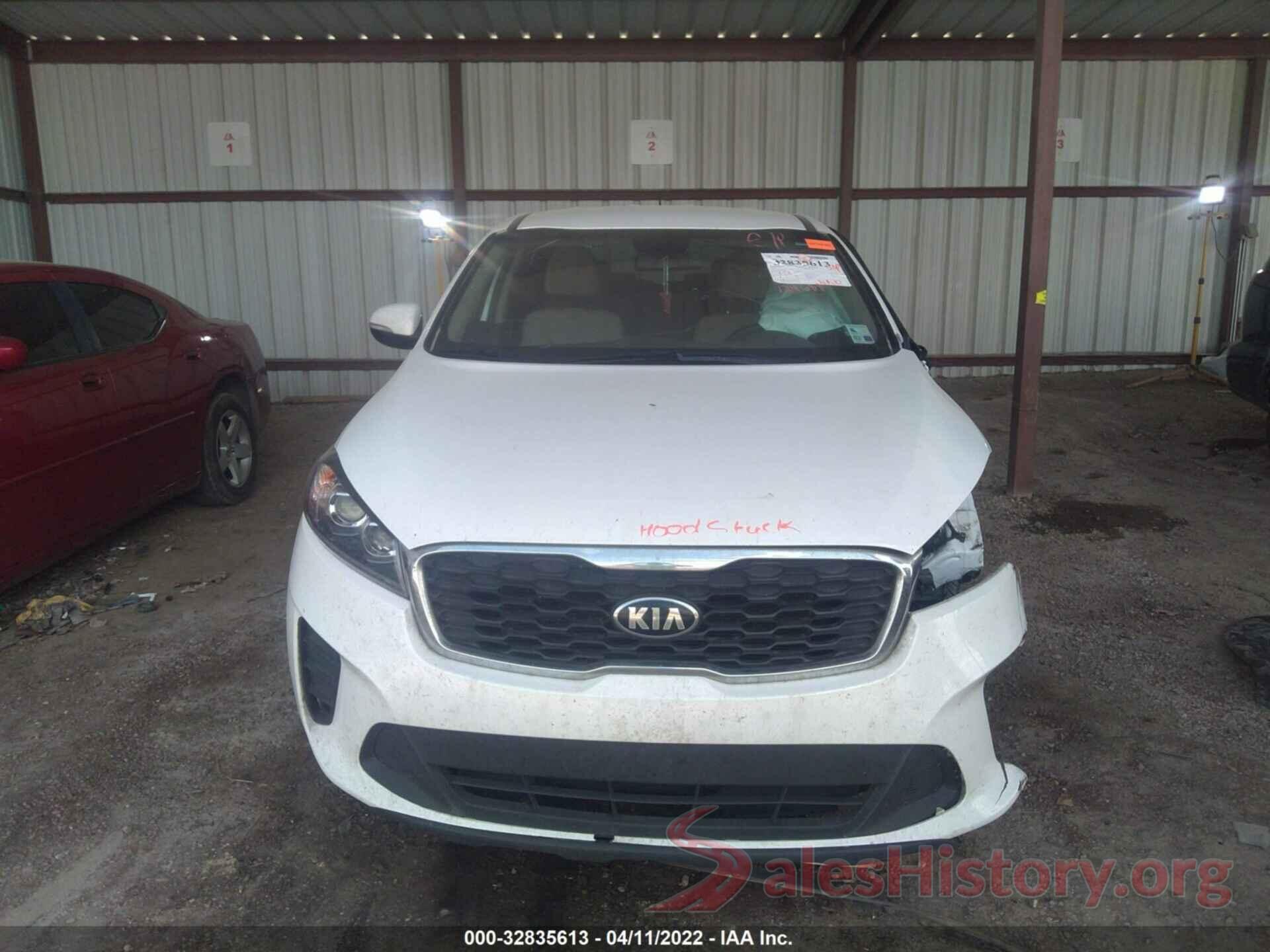 5XYPG4A37KG569970 2019 KIA SORENTO