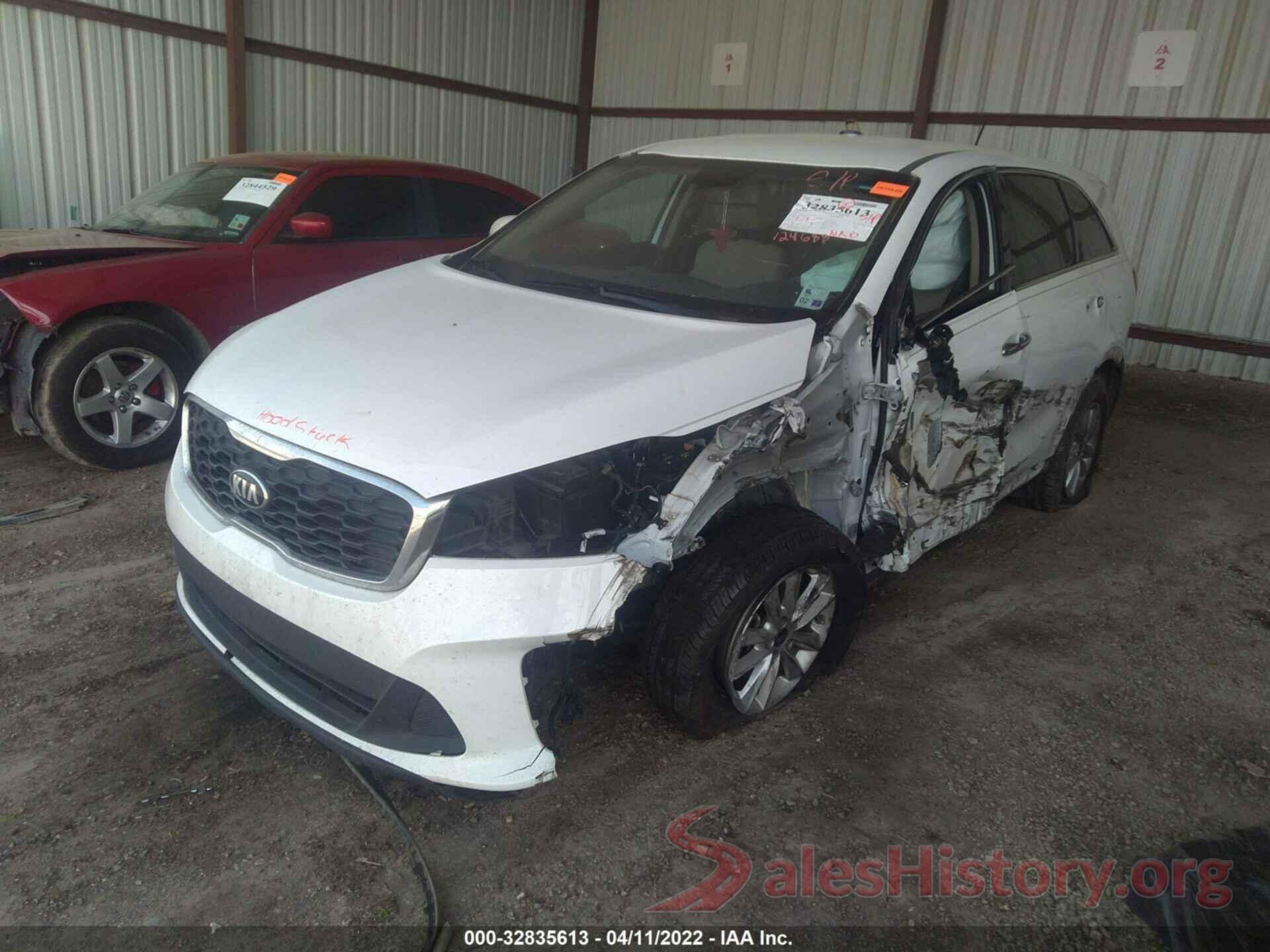 5XYPG4A37KG569970 2019 KIA SORENTO