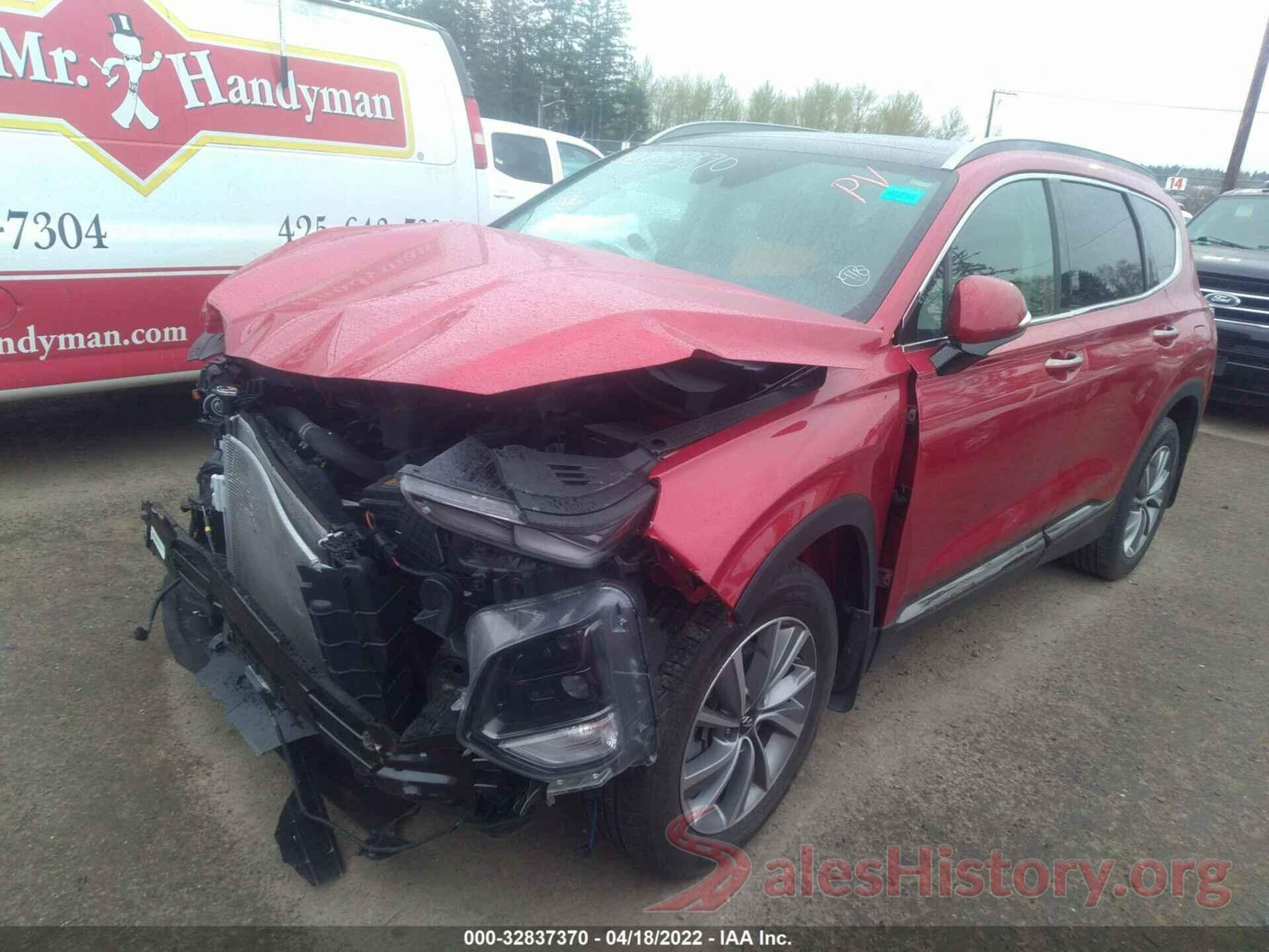 5NMS5CAD2LH166005 2020 HYUNDAI SANTA FE