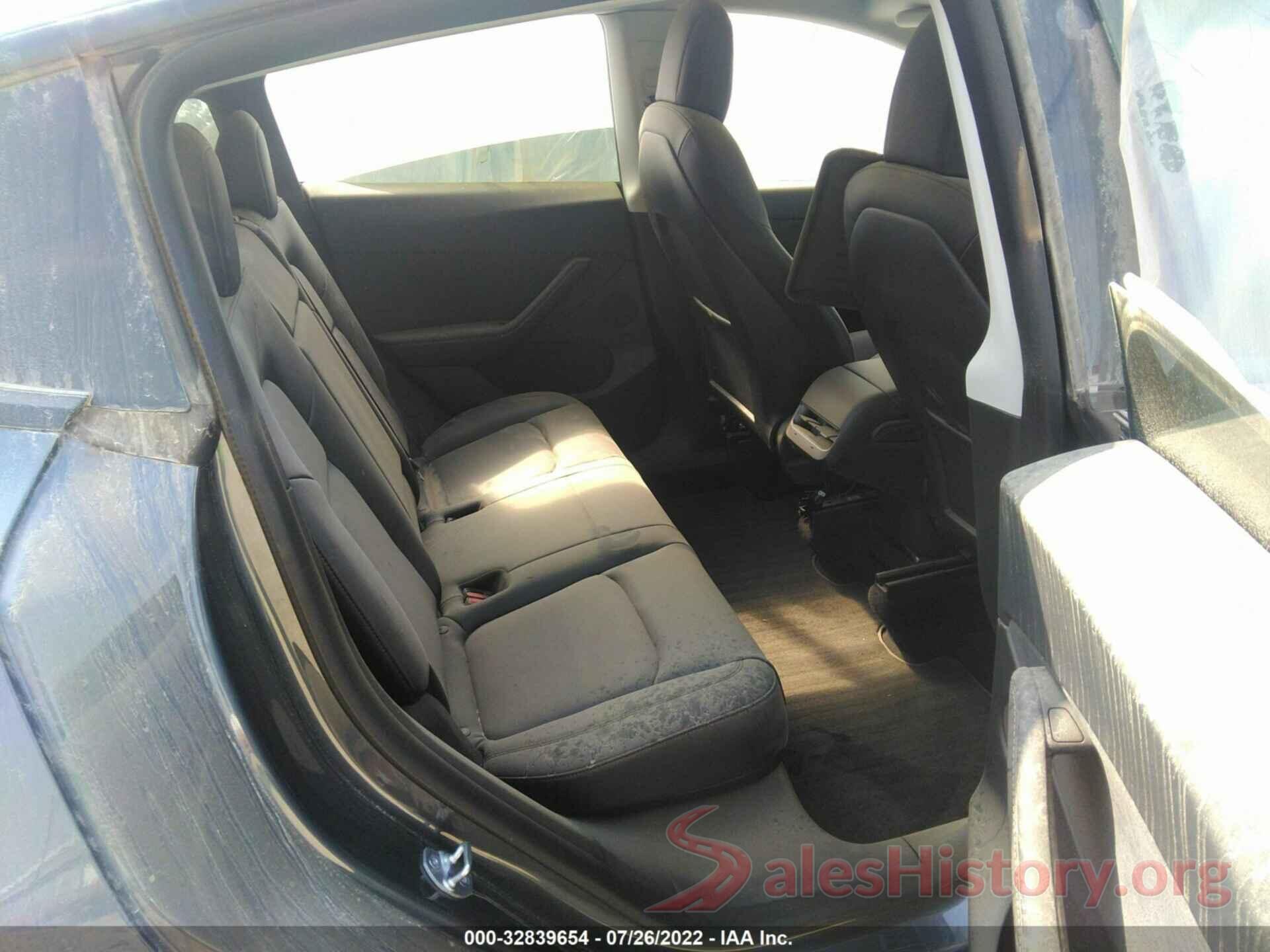 7SAYGDEF2NF348414 2022 TESLA MODEL Y