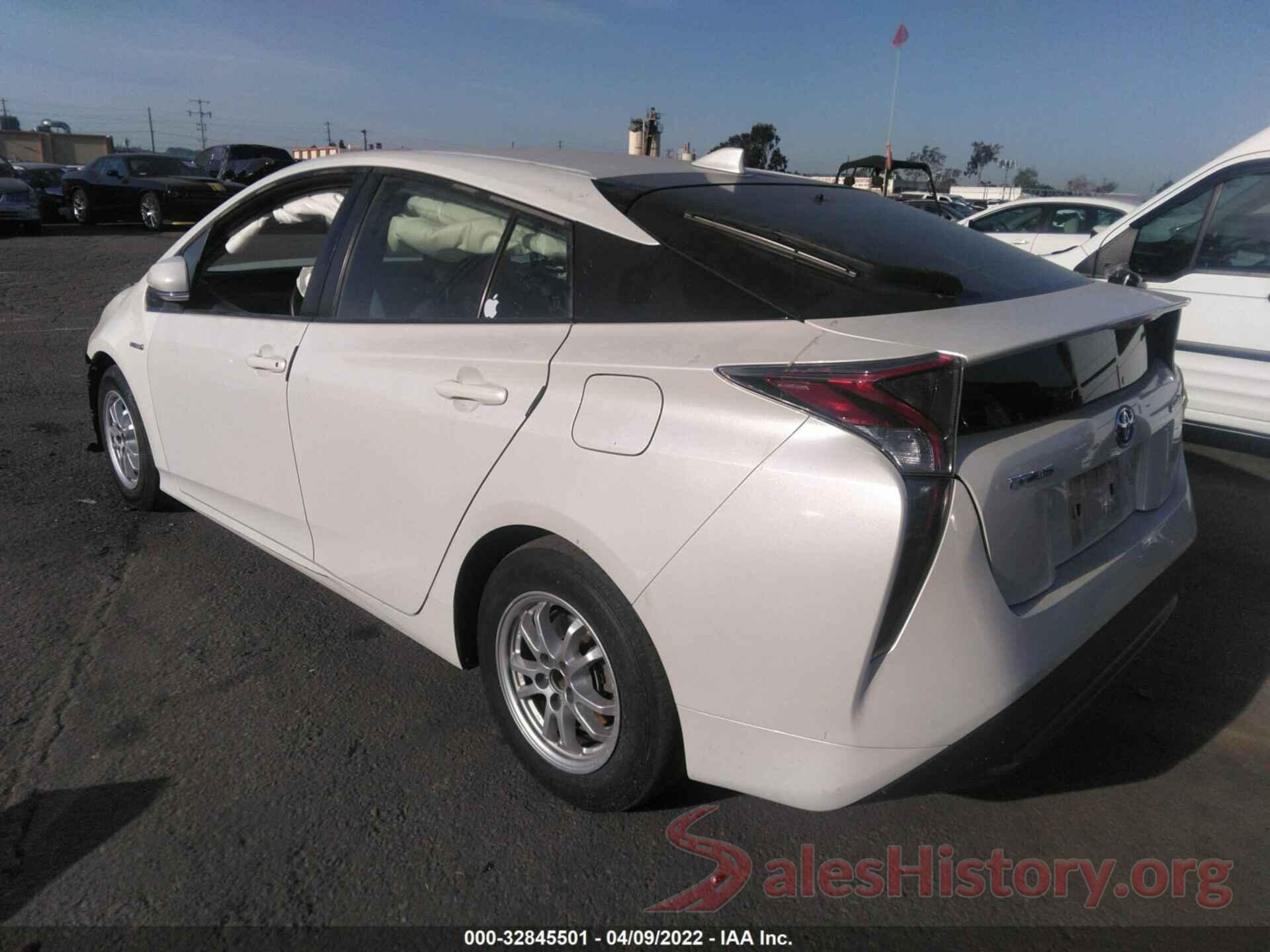 JTDKBRFU9H3033557 2017 TOYOTA PRIUS