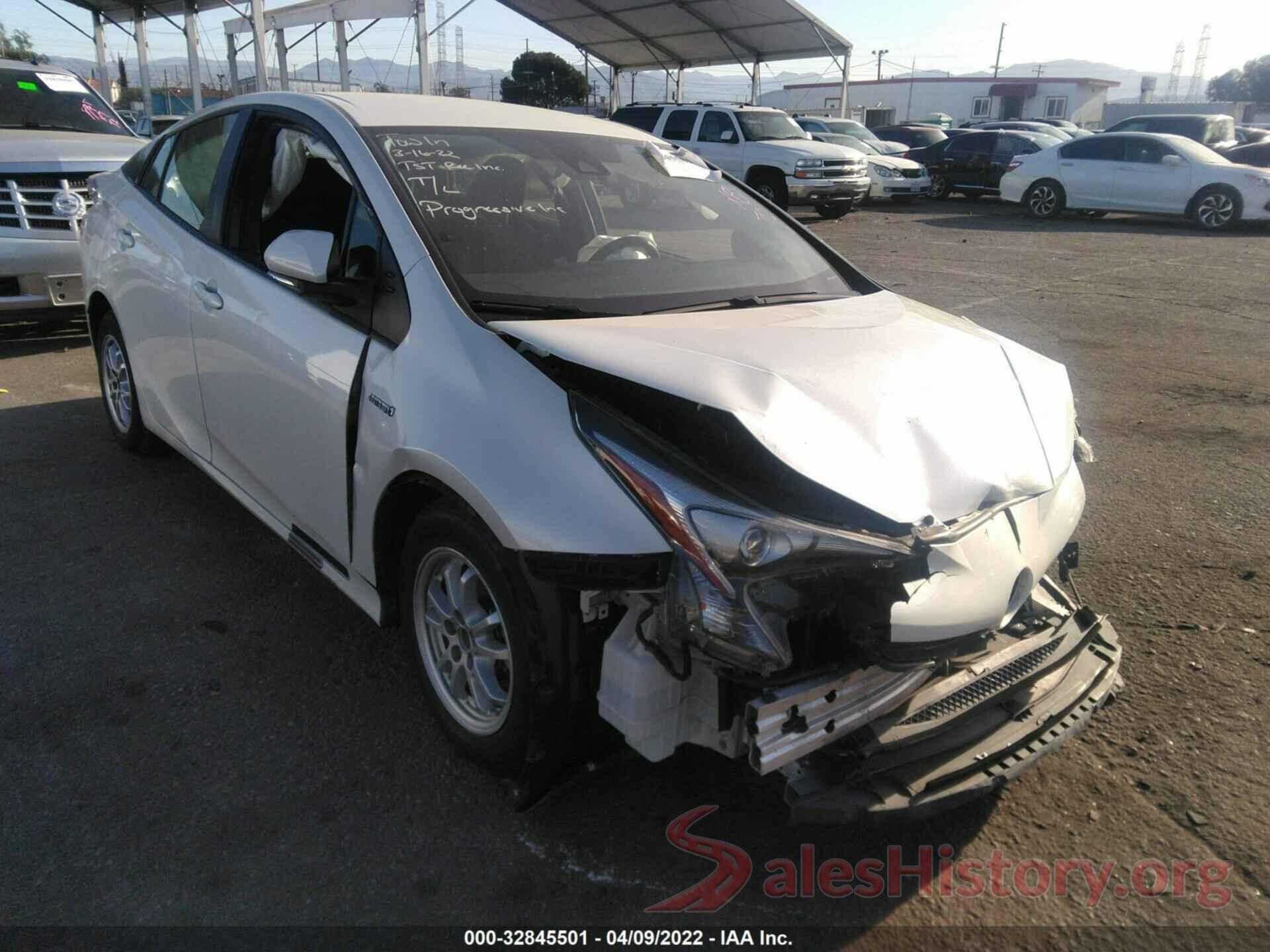 JTDKBRFU9H3033557 2017 TOYOTA PRIUS