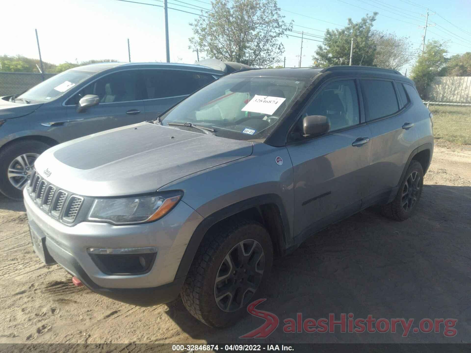 3C4NJDDB0KT721530 2019 JEEP COMPASS