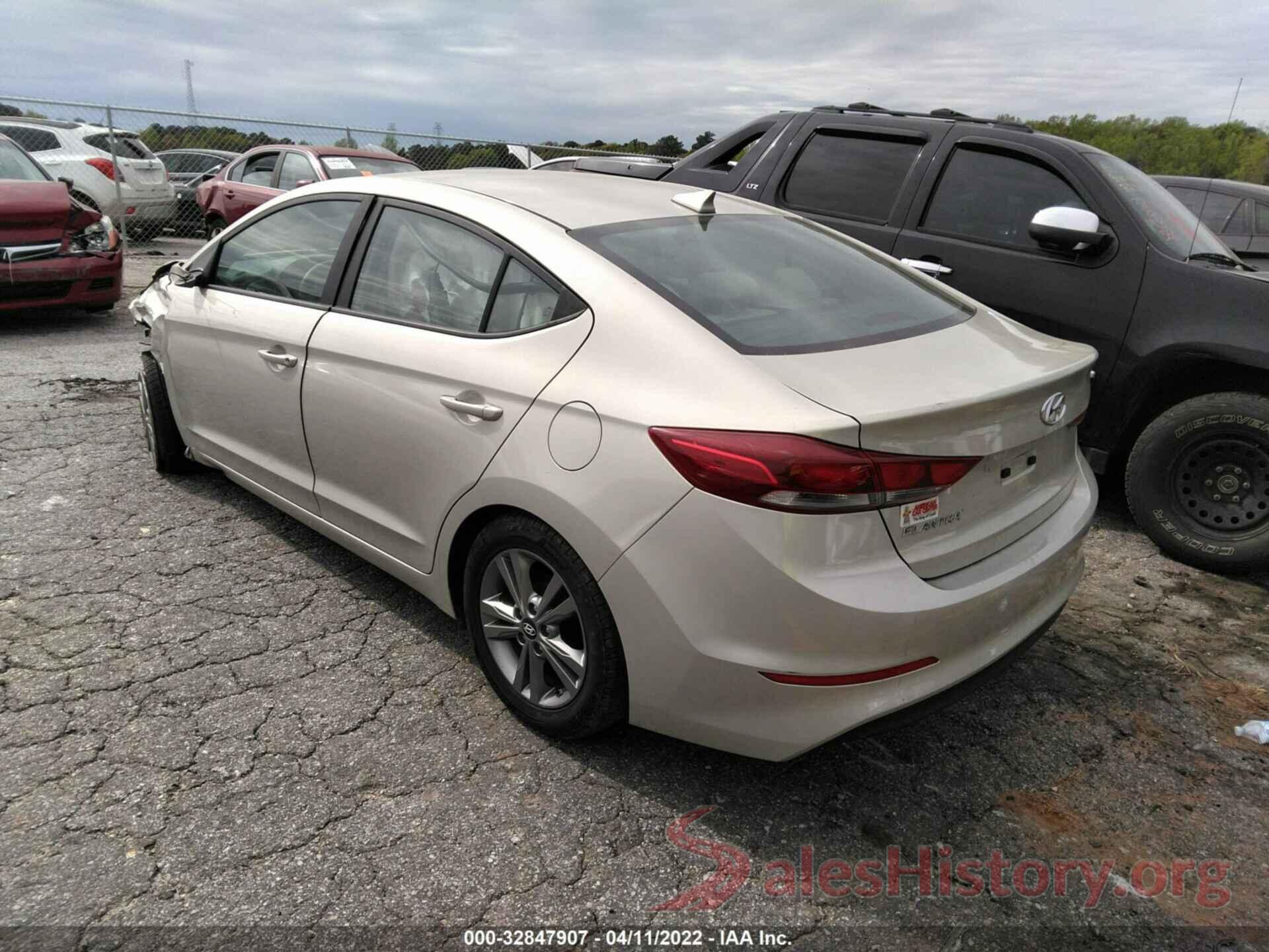 KMHD84LF2HU195889 2017 HYUNDAI ELANTRA