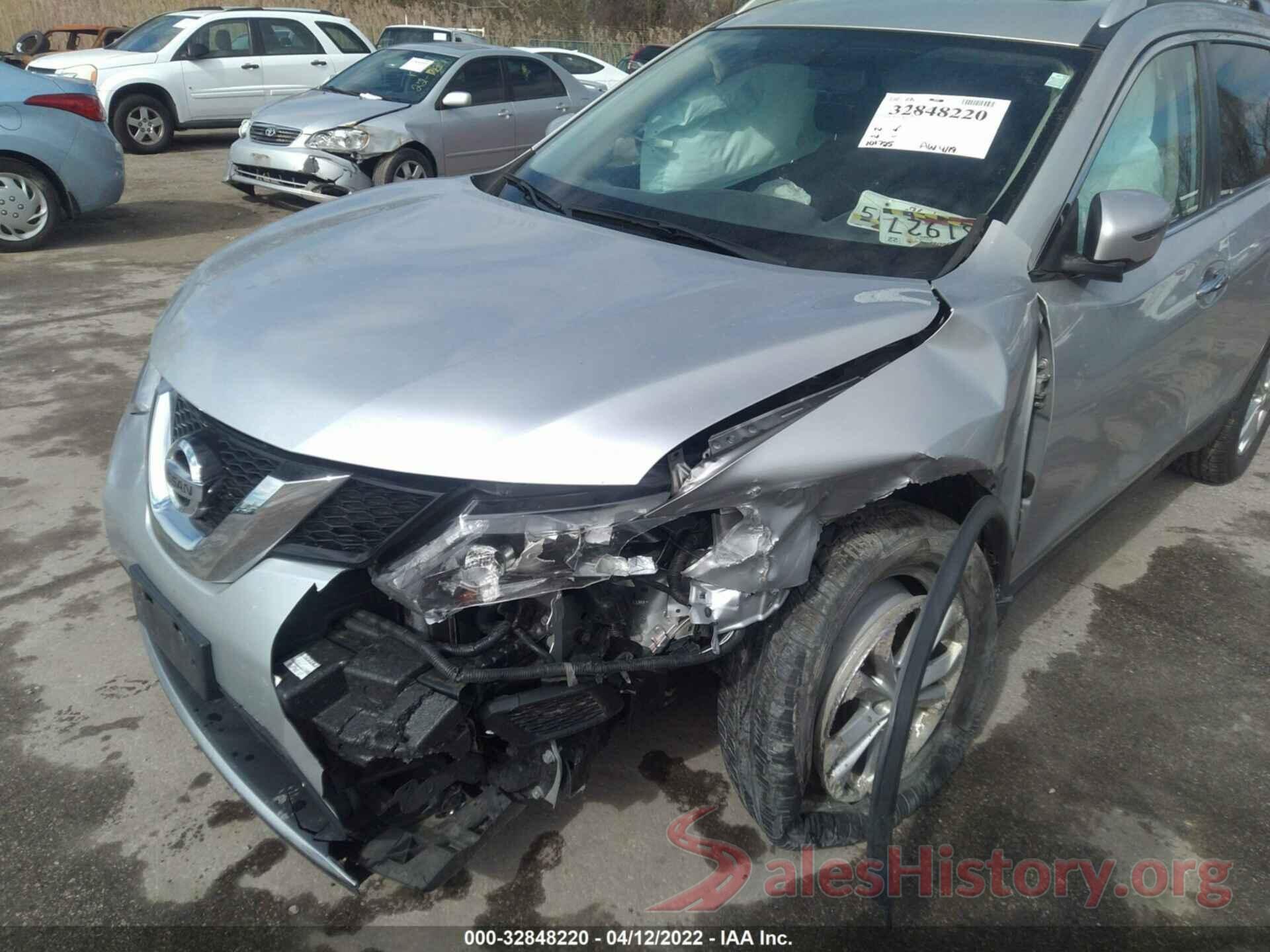 KNMAT2MV8GP688411 2016 NISSAN ROGUE