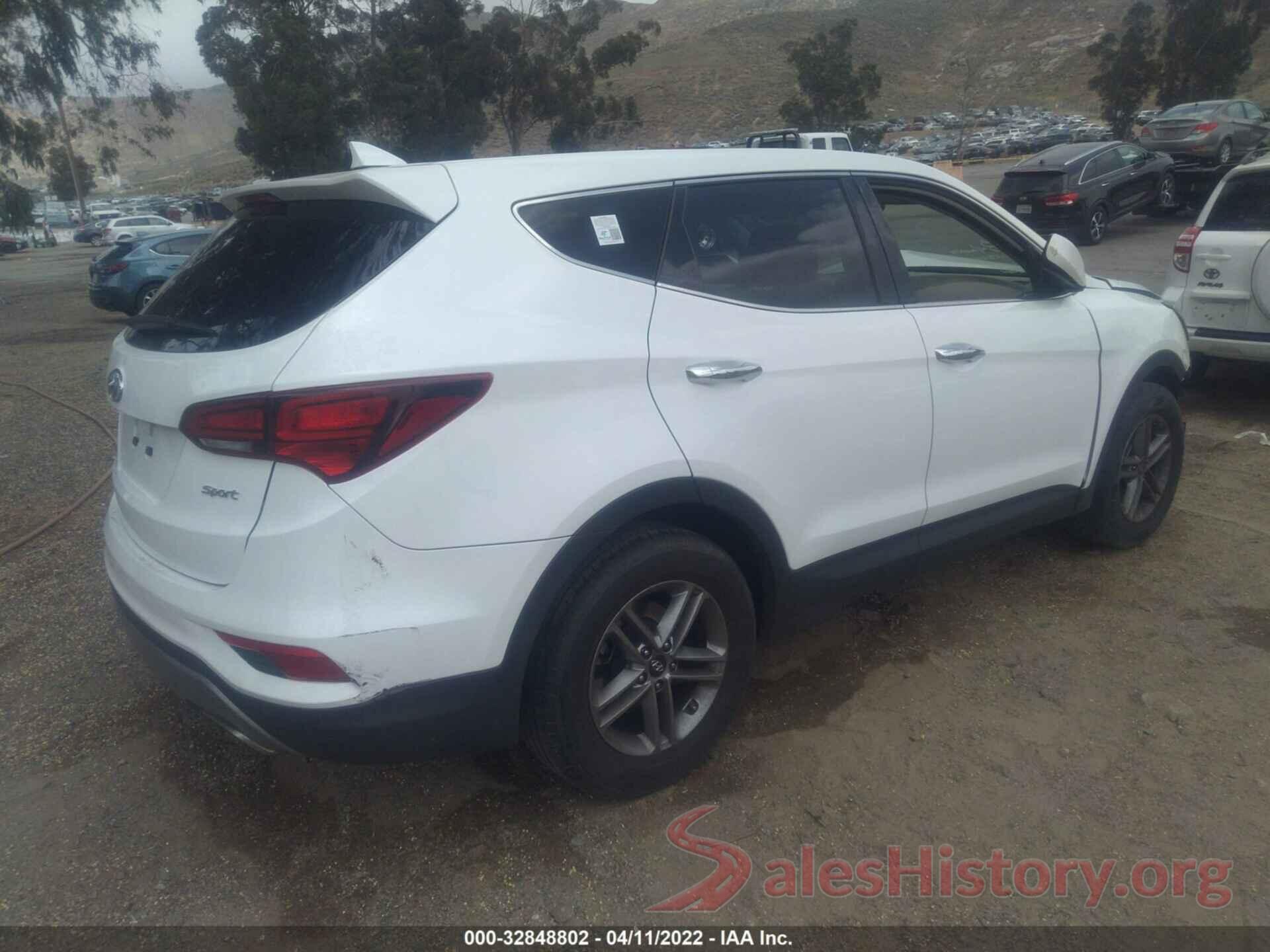 5NMZT3LB8HH044773 2017 HYUNDAI SANTA FE SPORT