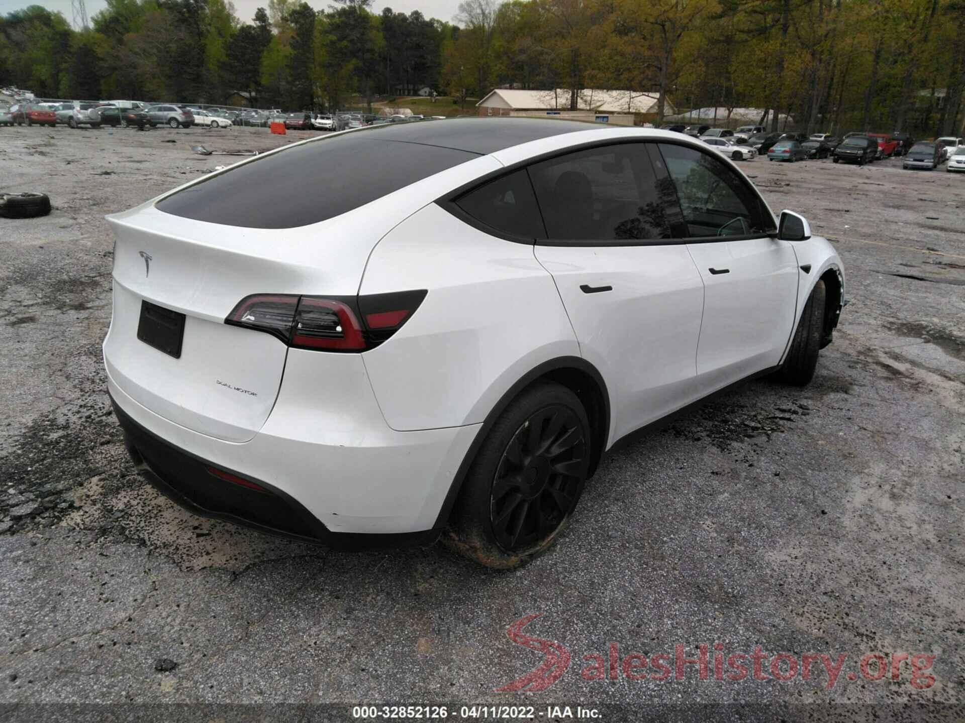 5YJYGDEF4LF002617 2020 TESLA MODEL Y