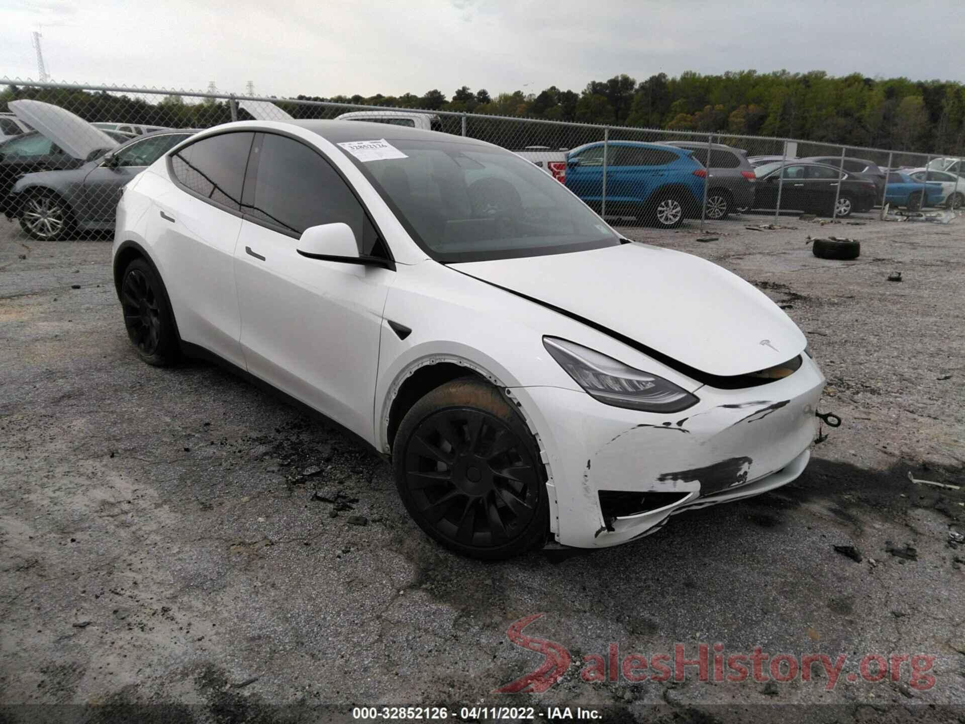 5YJYGDEF4LF002617 2020 TESLA MODEL Y