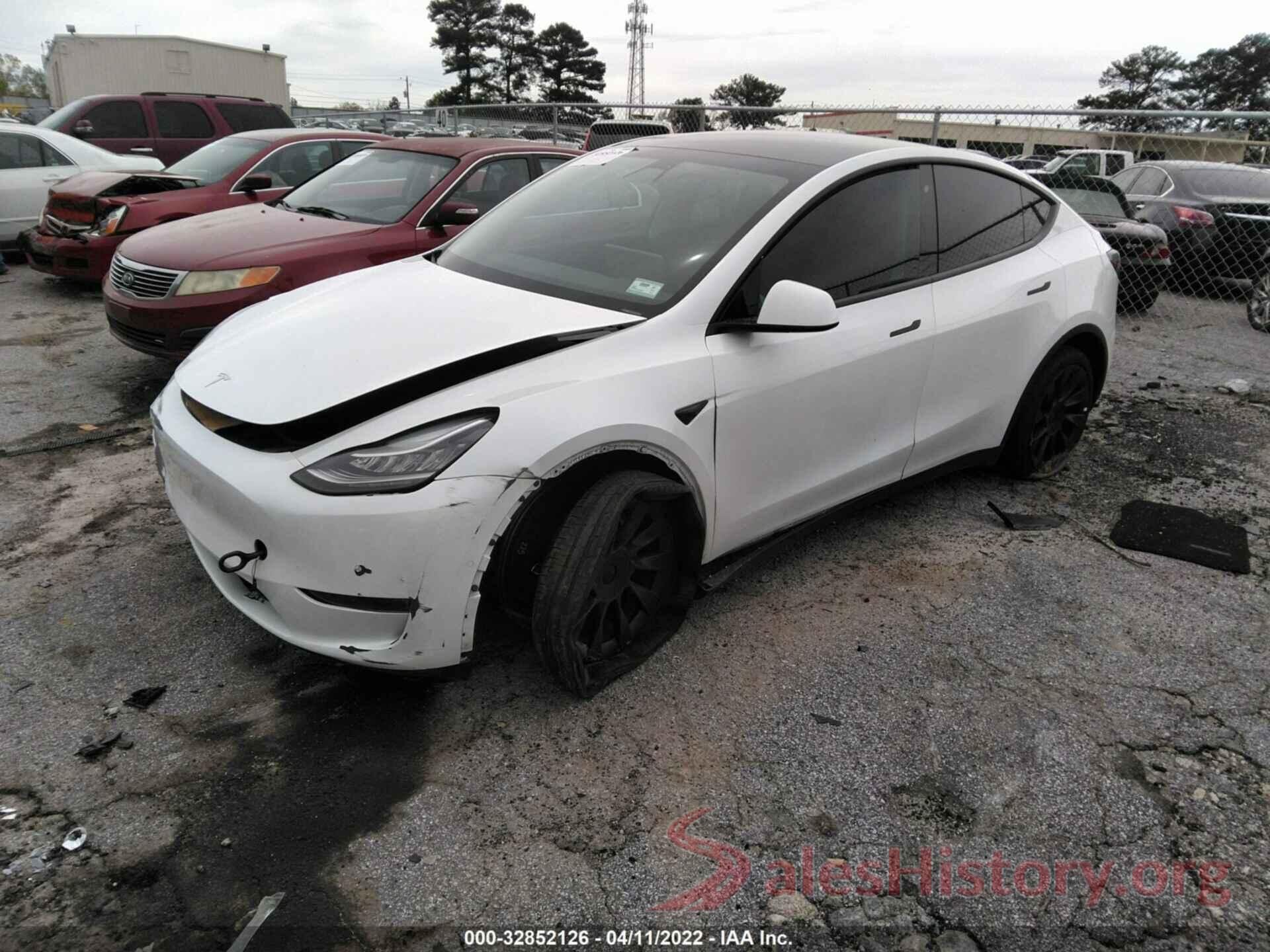 5YJYGDEF4LF002617 2020 TESLA MODEL Y