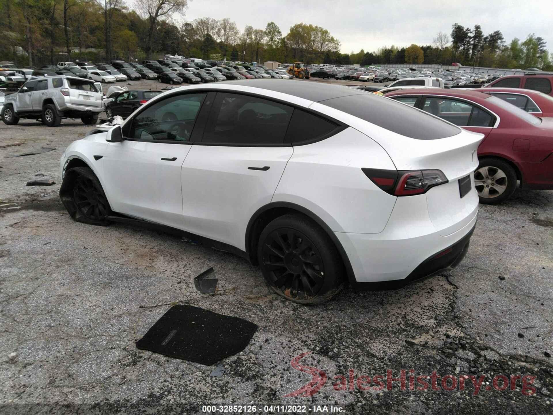 5YJYGDEF4LF002617 2020 TESLA MODEL Y