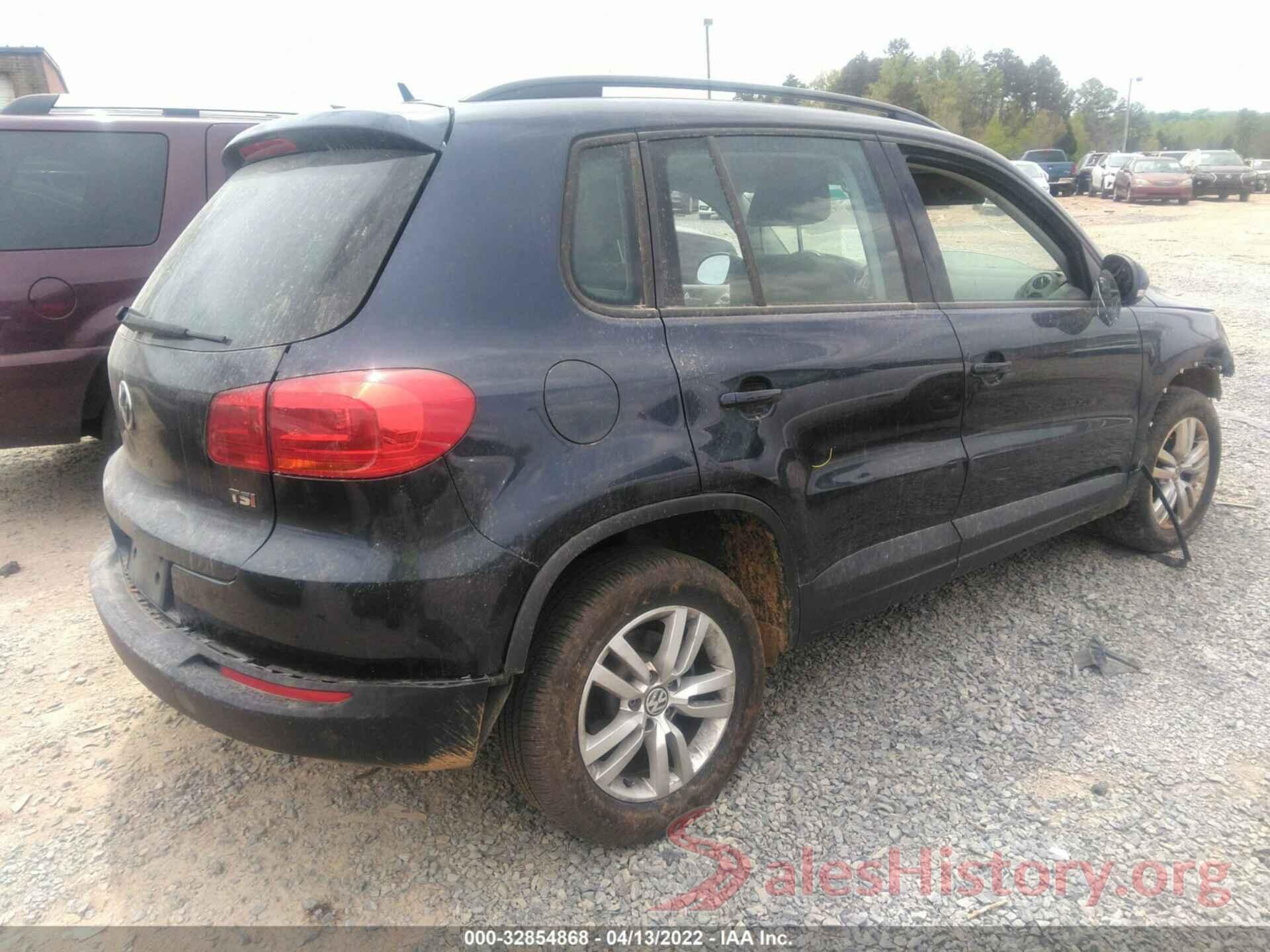 WVGAV7AX9GW598540 2016 VOLKSWAGEN TIGUAN