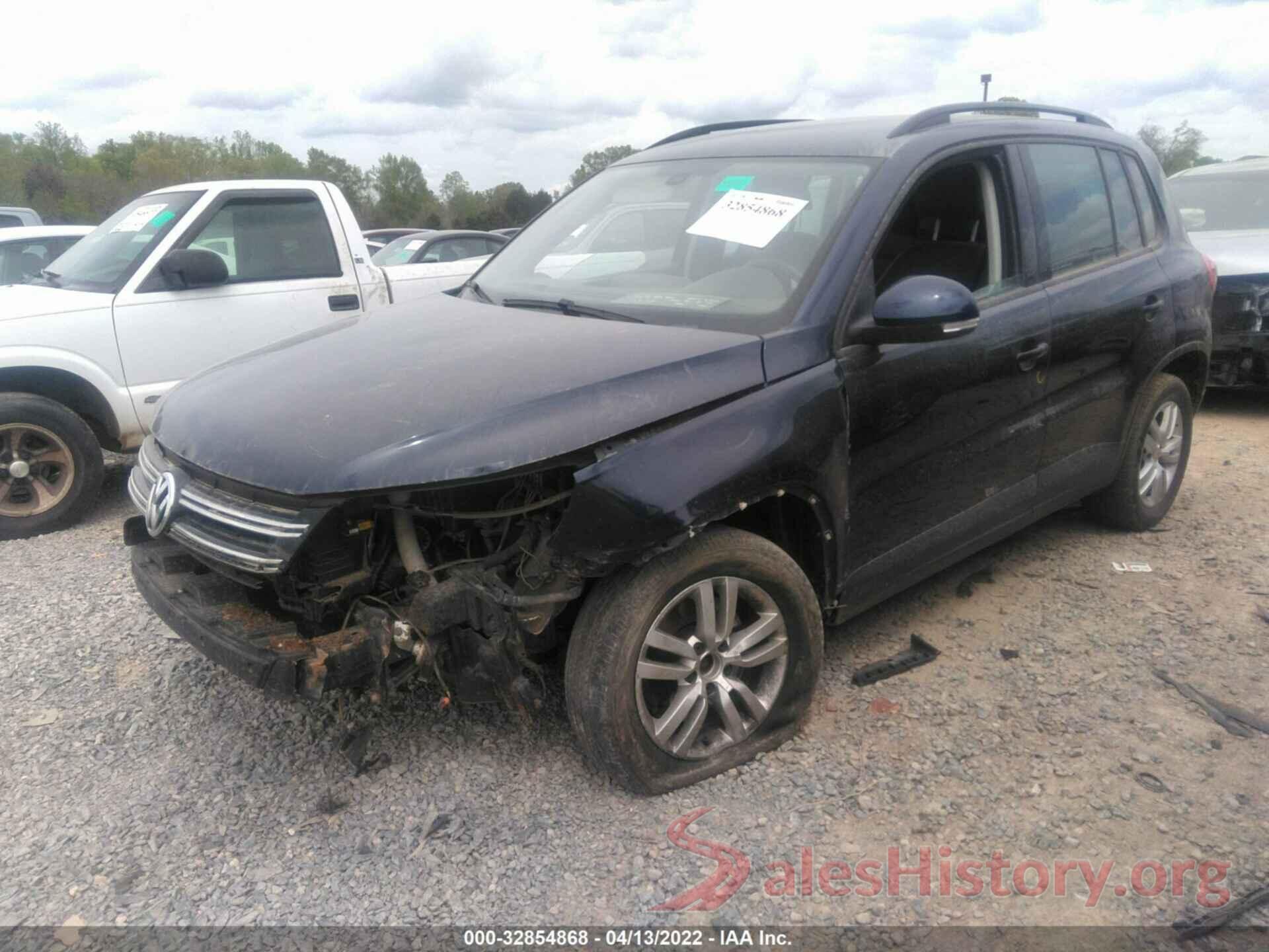 WVGAV7AX9GW598540 2016 VOLKSWAGEN TIGUAN