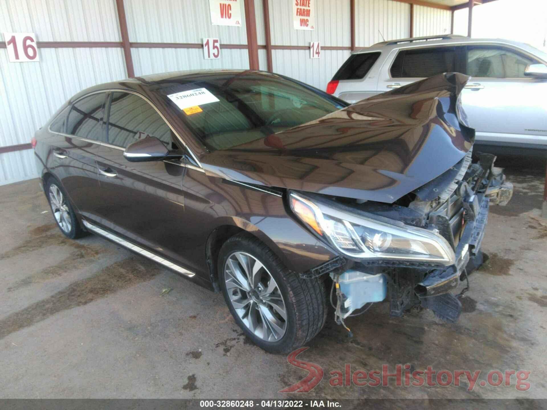 5NPE34AB7FH172302 2015 HYUNDAI SONATA