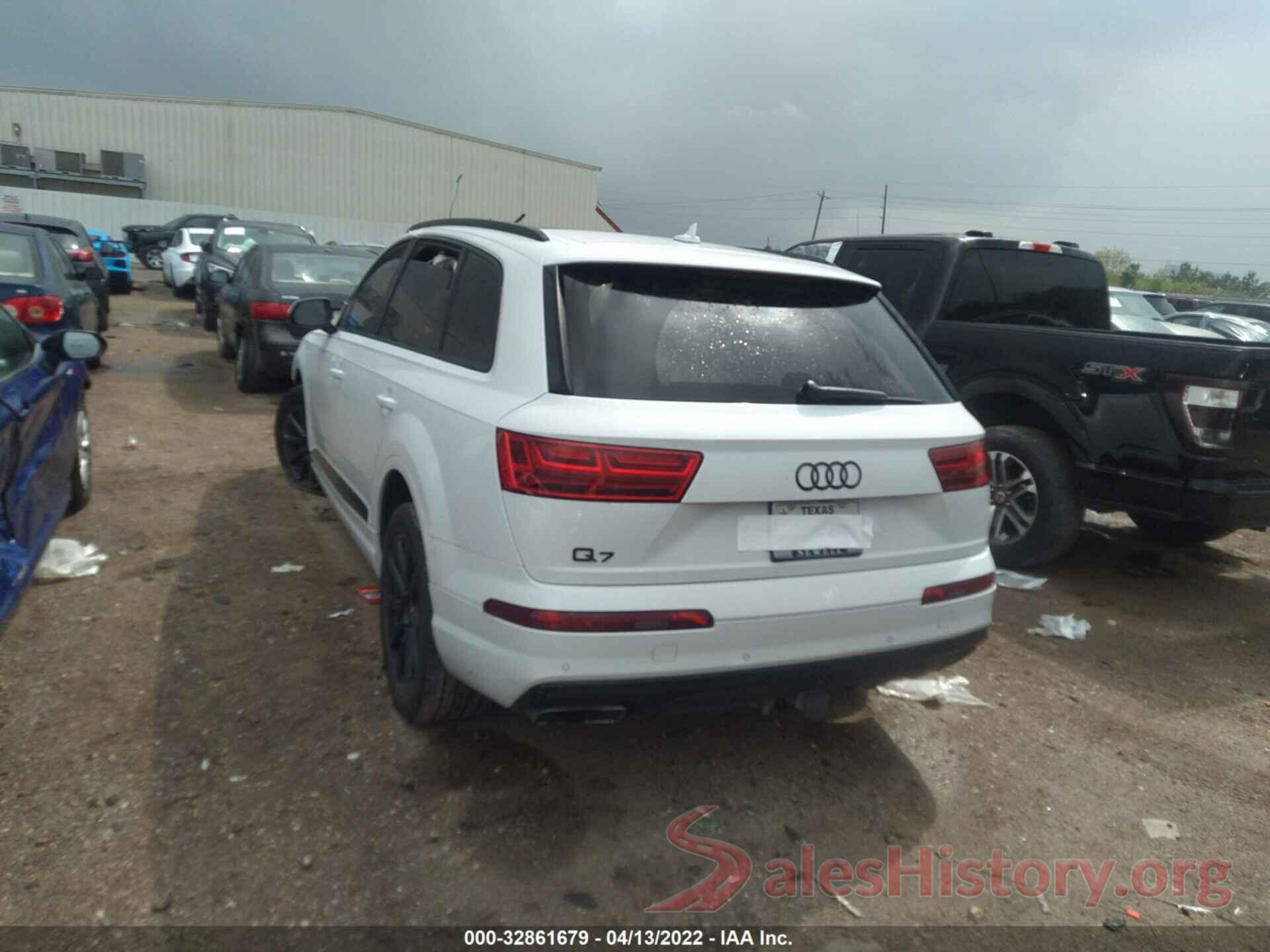 WA1LAAF73KD011732 2019 AUDI Q7