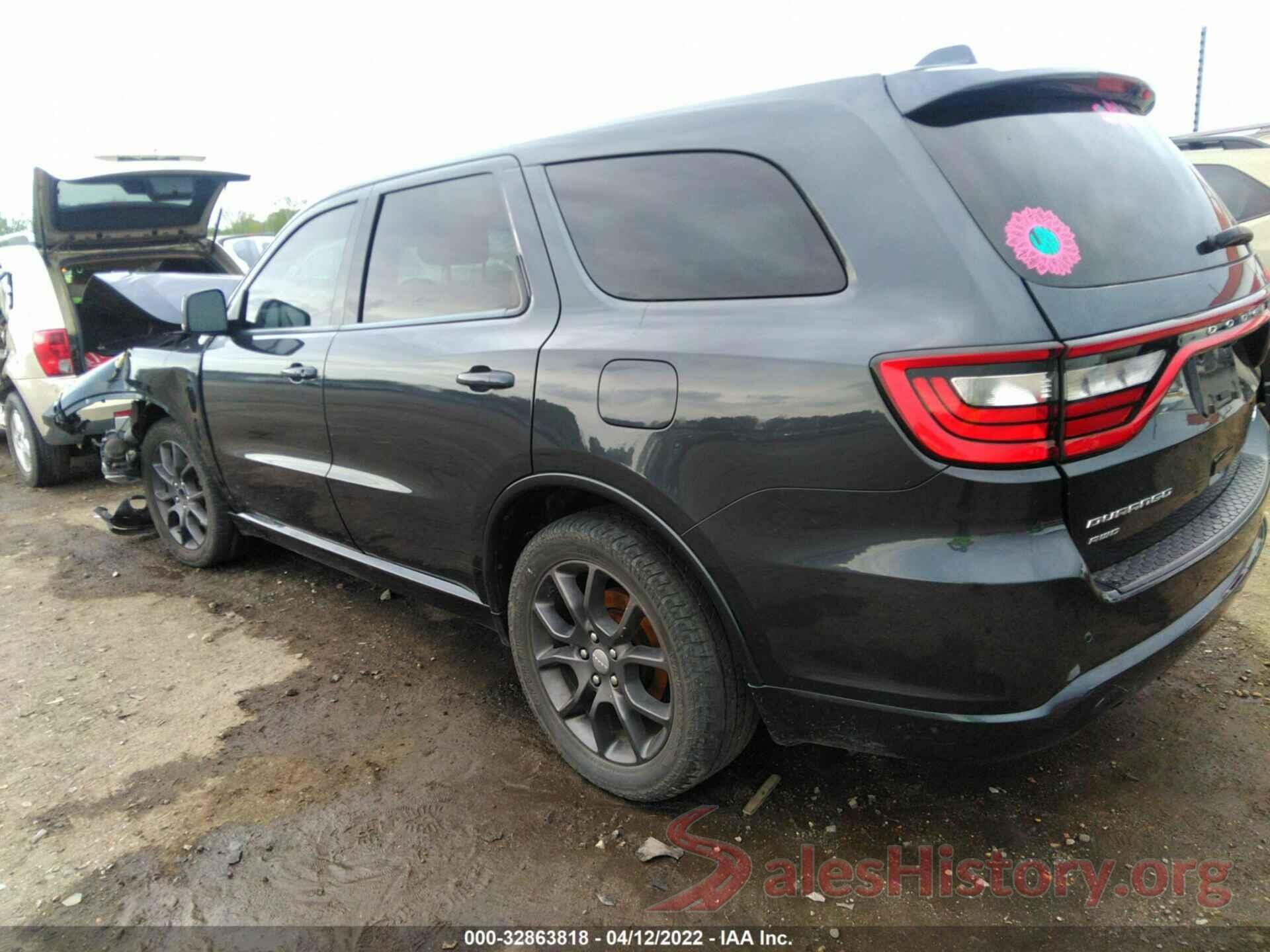 1C4SDJCT0GC385559 2016 DODGE DURANGO