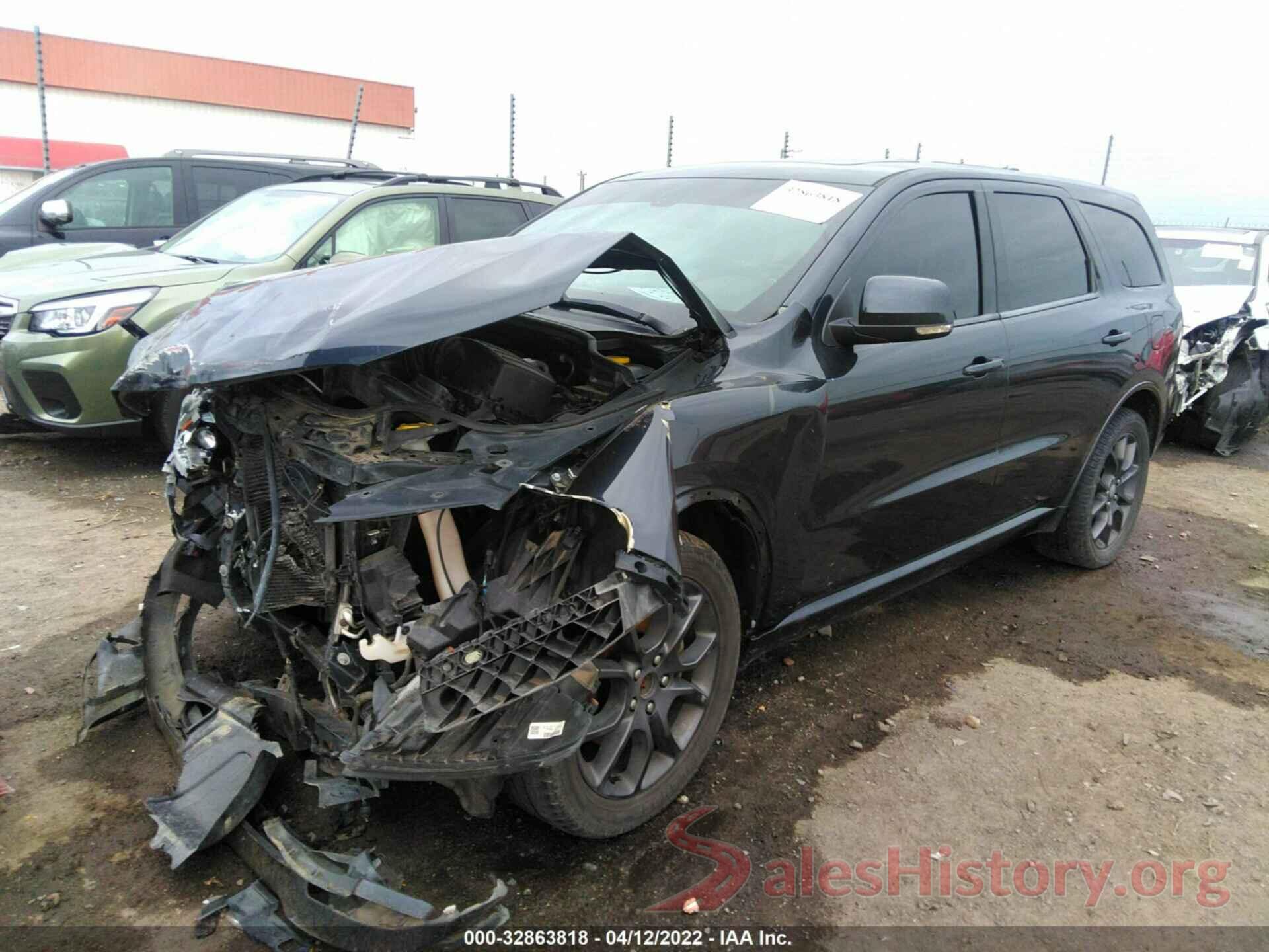 1C4SDJCT0GC385559 2016 DODGE DURANGO