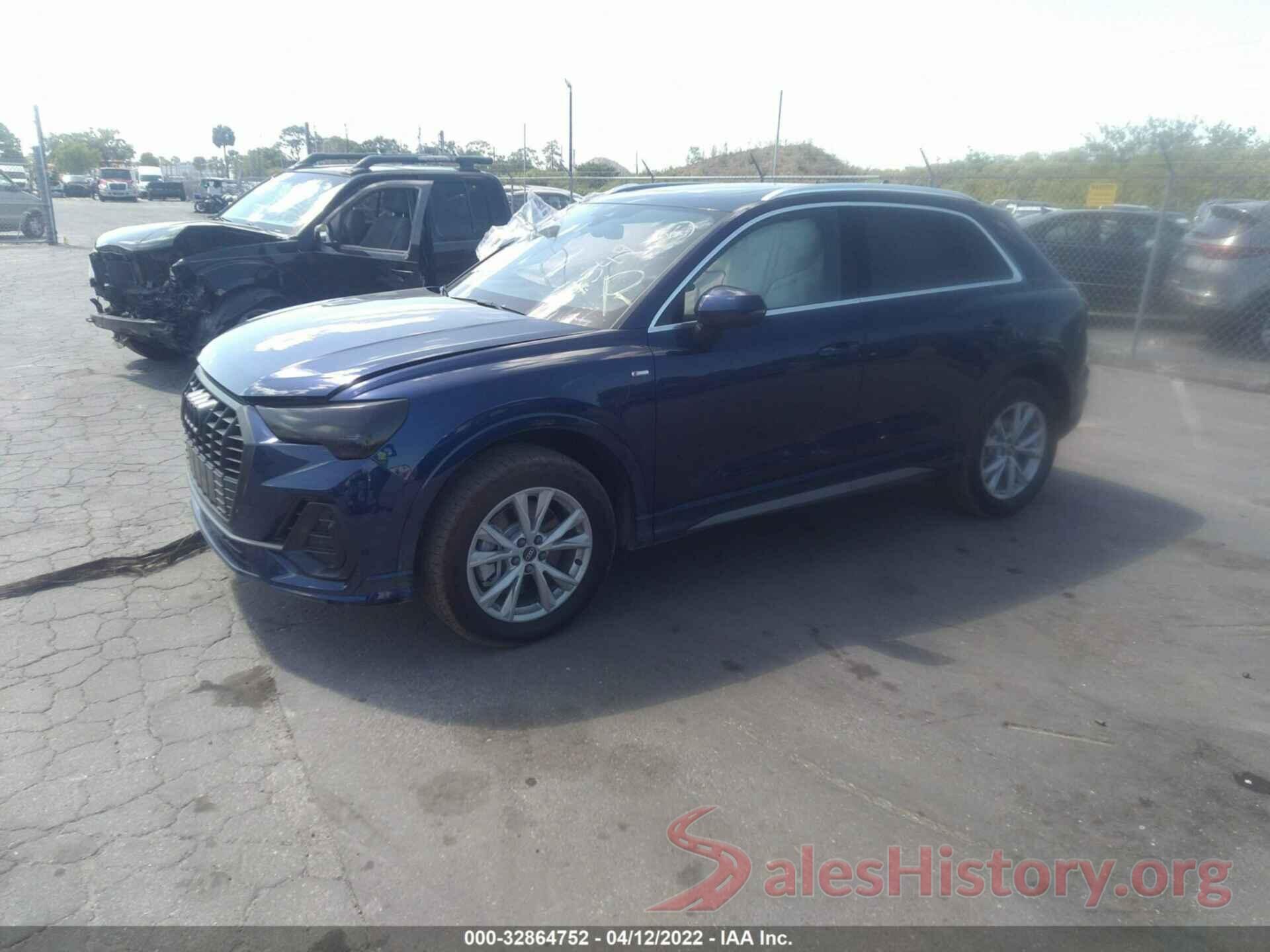 WA1DECF3XN1067349 2022 AUDI Q3