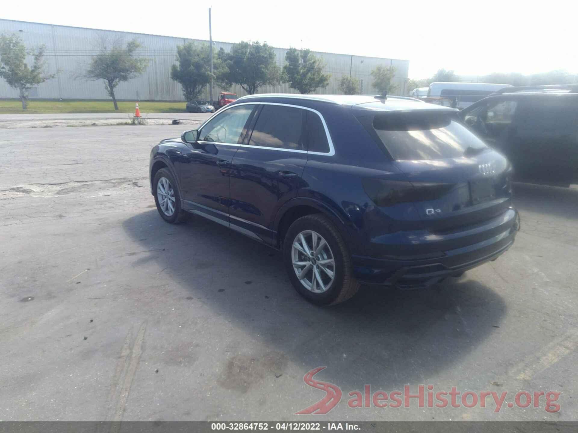 WA1DECF3XN1067349 2022 AUDI Q3