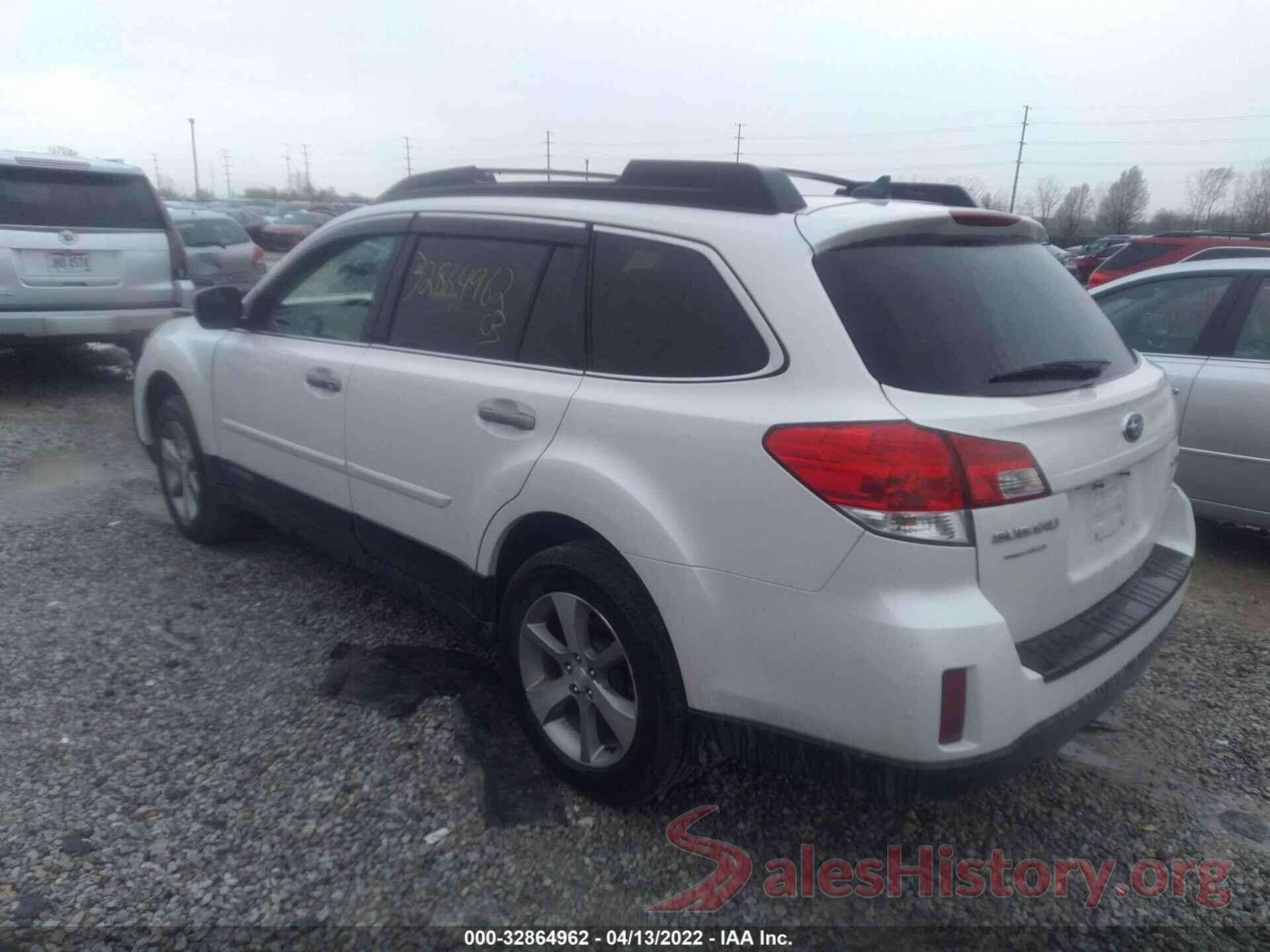 4S4BRCSC3D3223706 2013 SUBARU OUTBACK