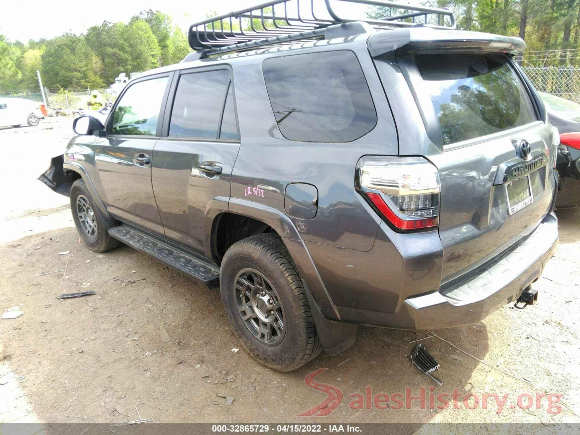 JTEBU5JR5L5797565 2020 TOYOTA 4RUNNER