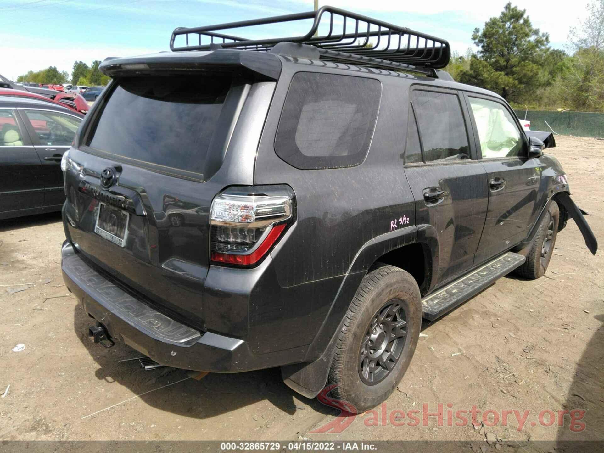 JTEBU5JR5L5797565 2020 TOYOTA 4RUNNER