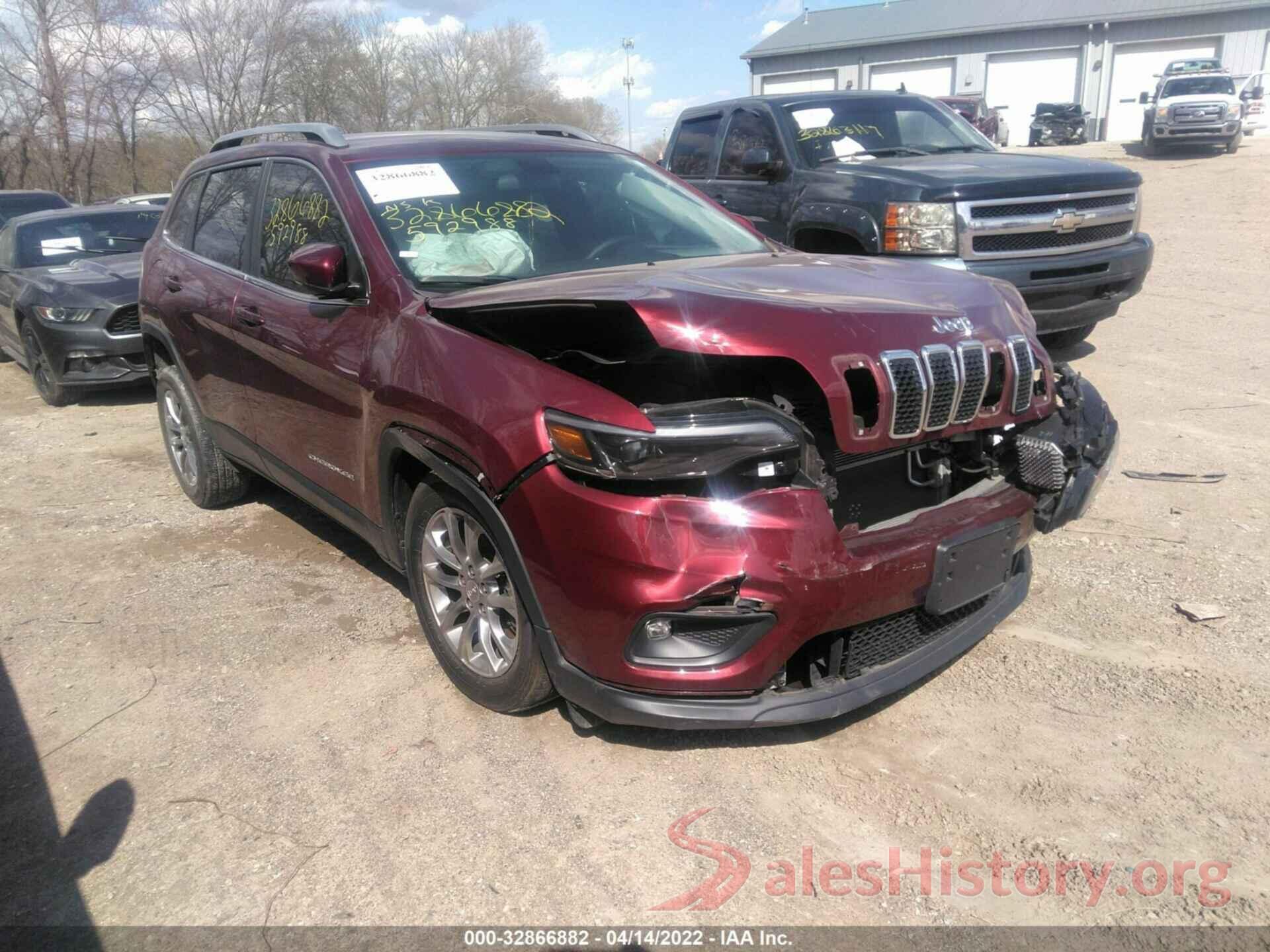 1C4PJLLB9LD592988 2020 JEEP CHEROKEE