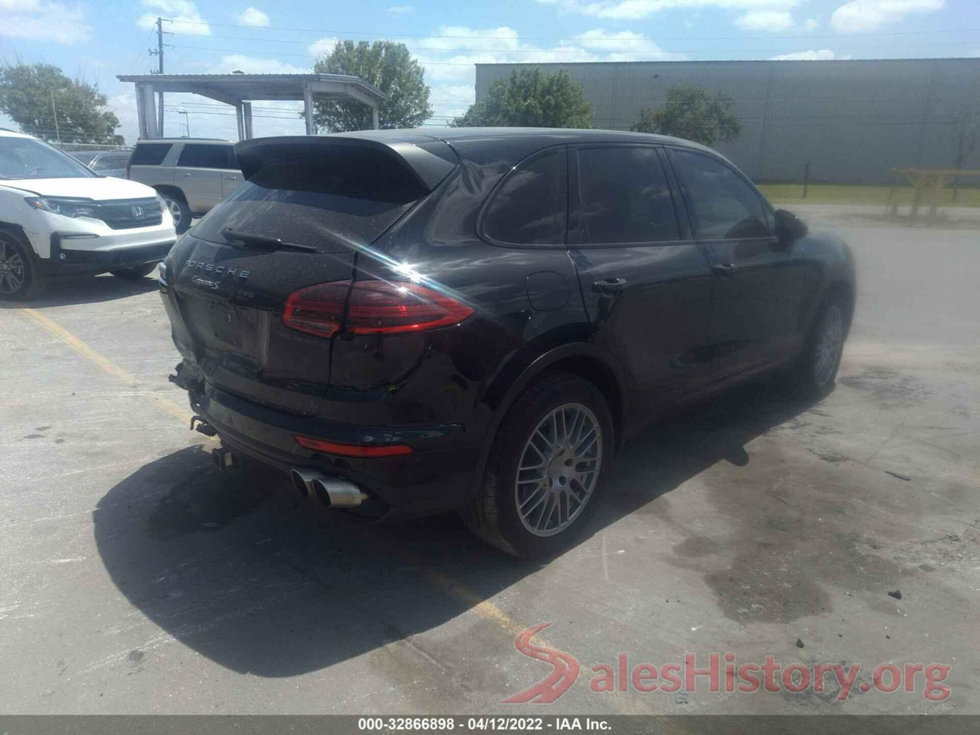 WP1AB2A26HLA52249 2017 PORSCHE CAYENNE