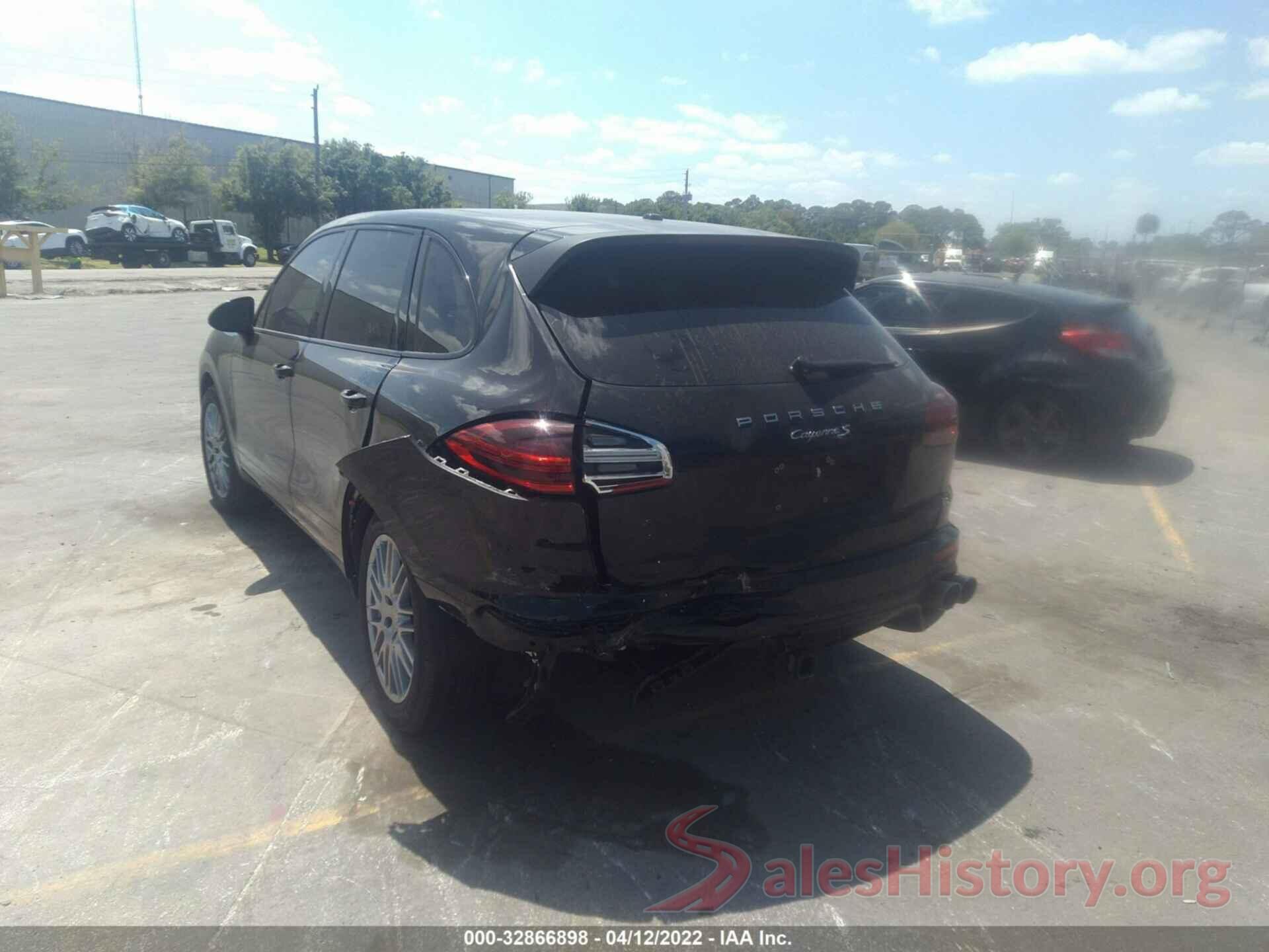 WP1AB2A26HLA52249 2017 PORSCHE CAYENNE