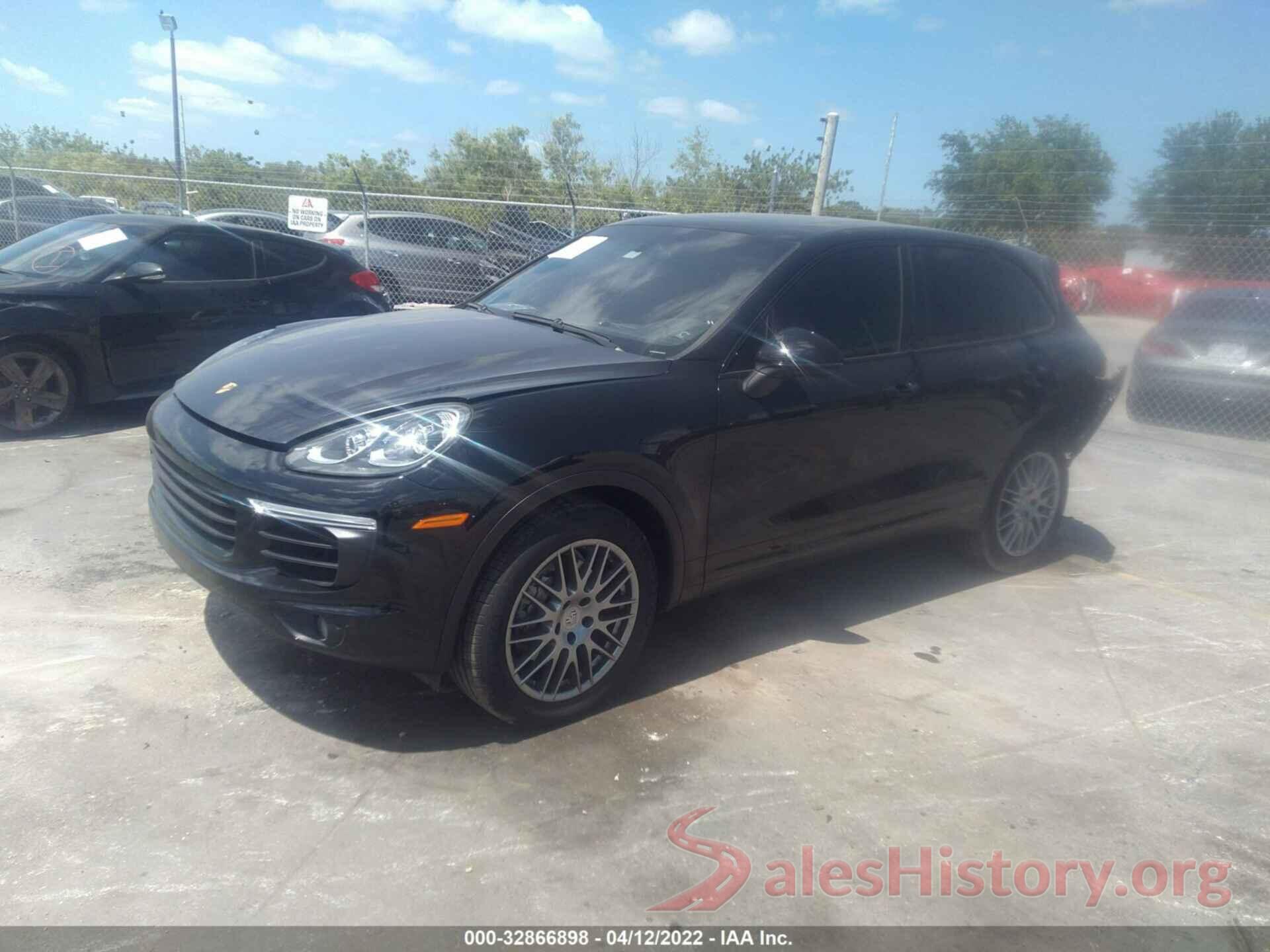 WP1AB2A26HLA52249 2017 PORSCHE CAYENNE