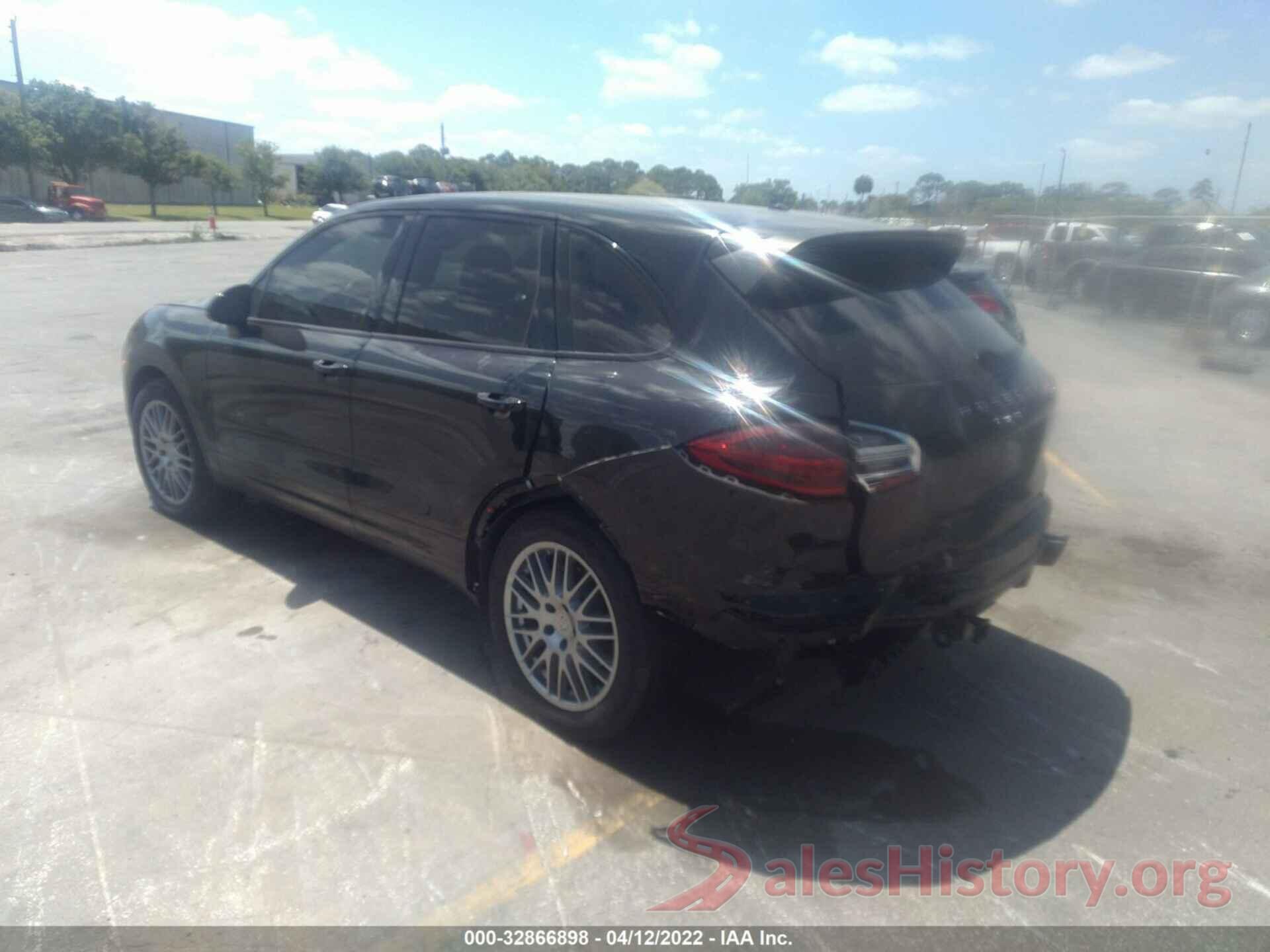 WP1AB2A26HLA52249 2017 PORSCHE CAYENNE