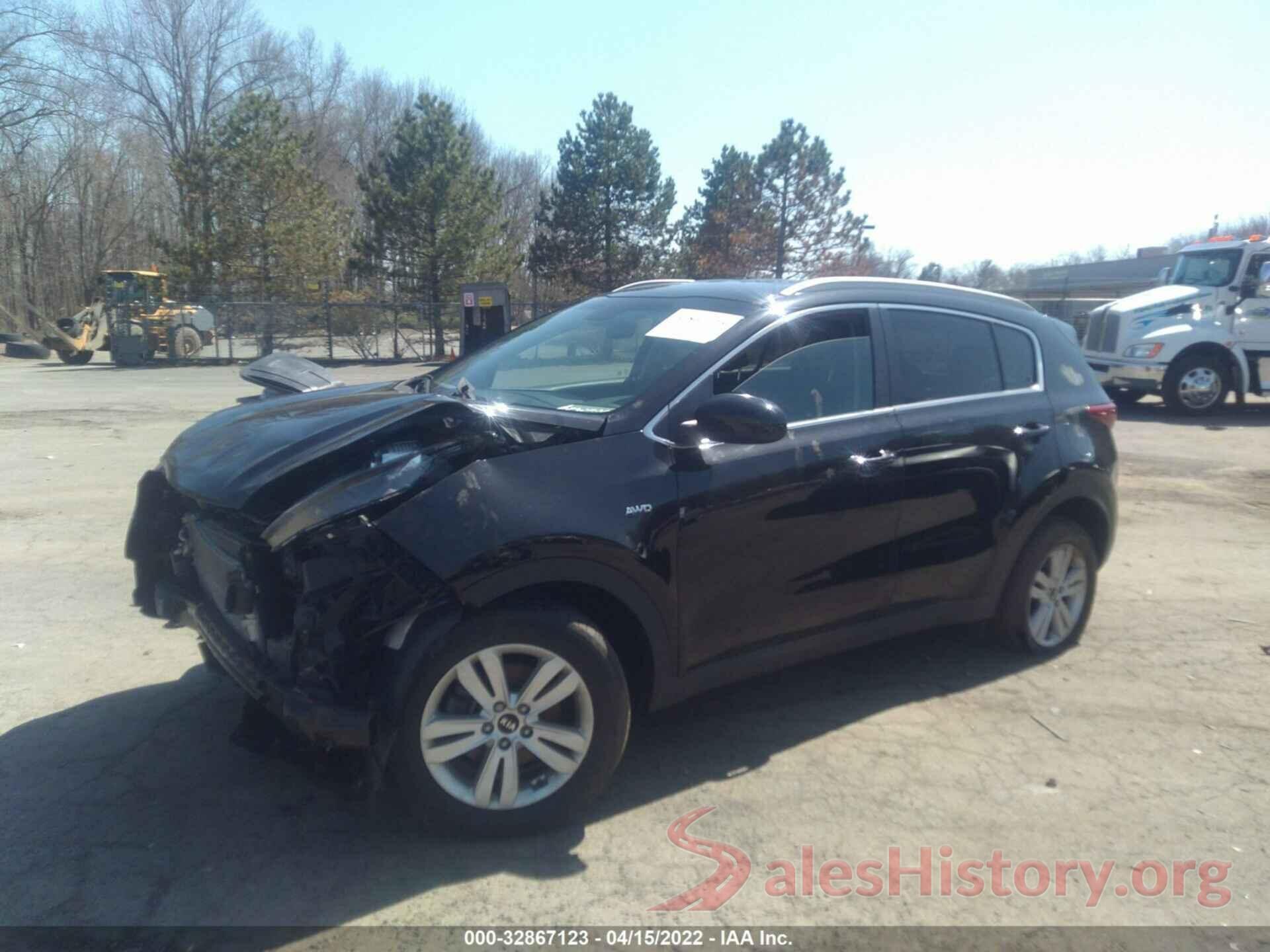 KNDPMCAC0J7472429 2018 KIA SPORTAGE