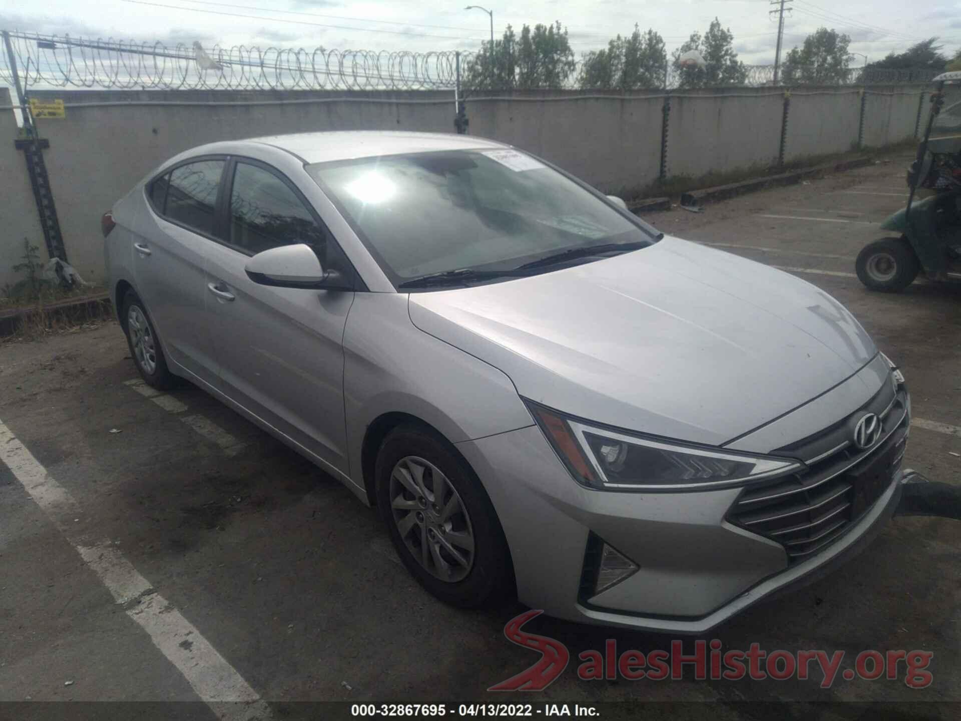 5NPD74LF9LH539731 2020 HYUNDAI ELANTRA