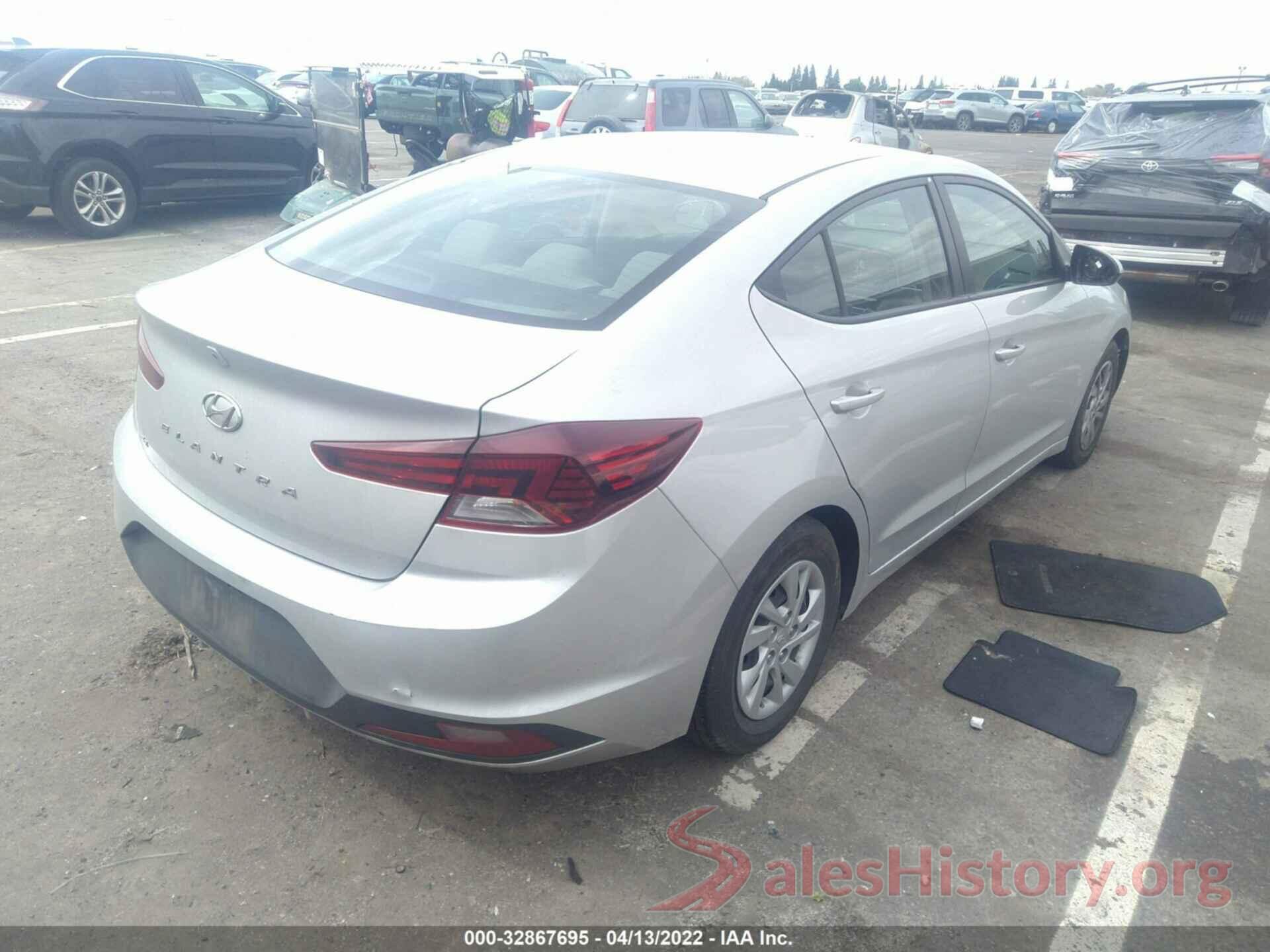 5NPD74LF9LH539731 2020 HYUNDAI ELANTRA