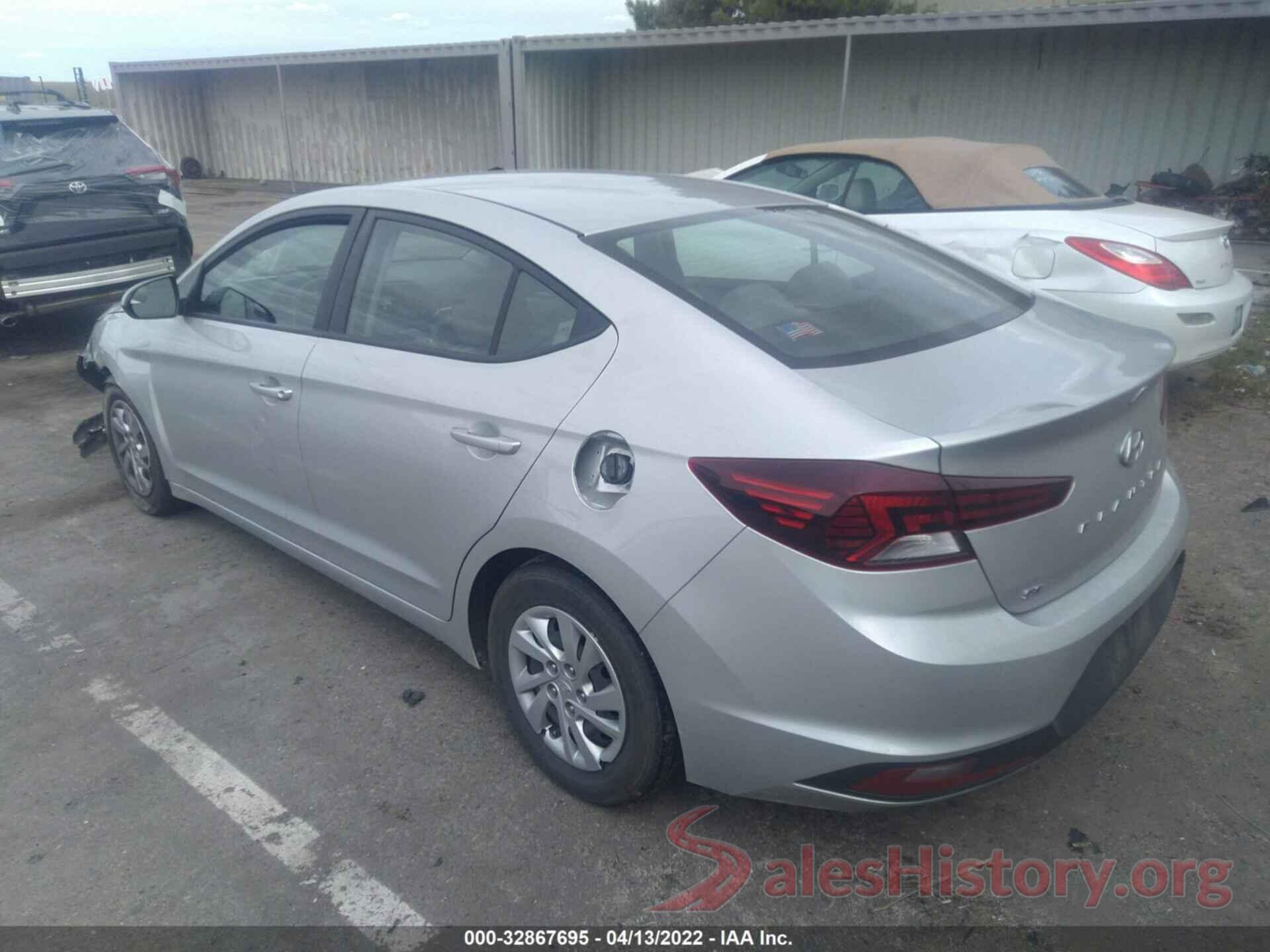 5NPD74LF9LH539731 2020 HYUNDAI ELANTRA