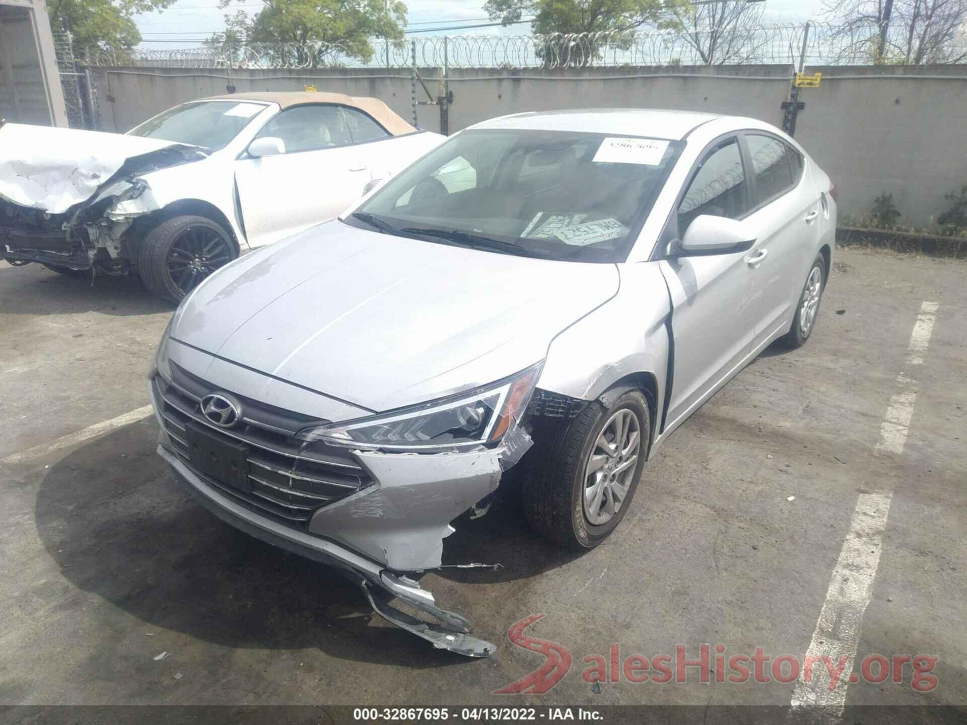 5NPD74LF9LH539731 2020 HYUNDAI ELANTRA