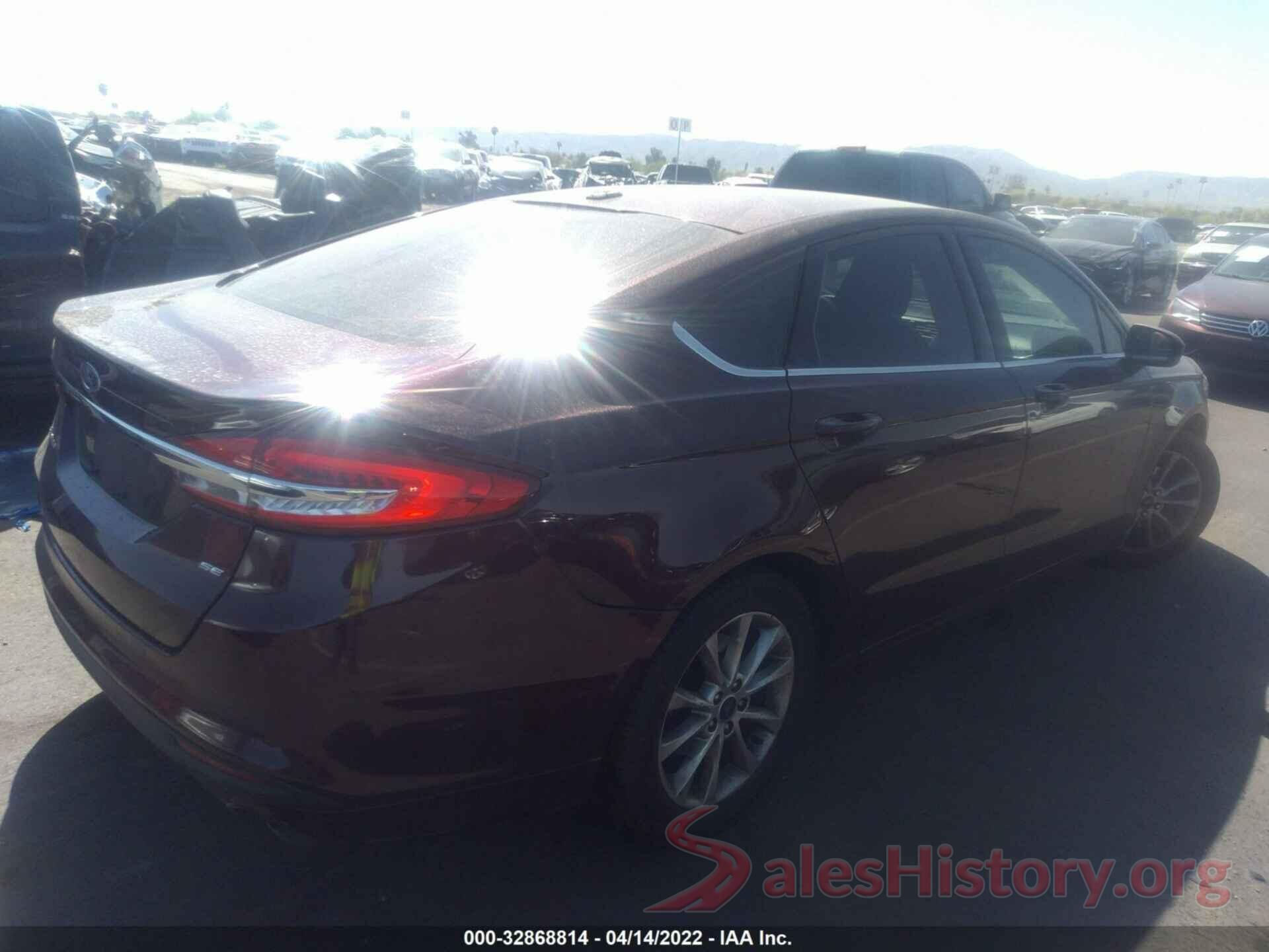 3FA6P0H74HR105598 2017 FORD FUSION