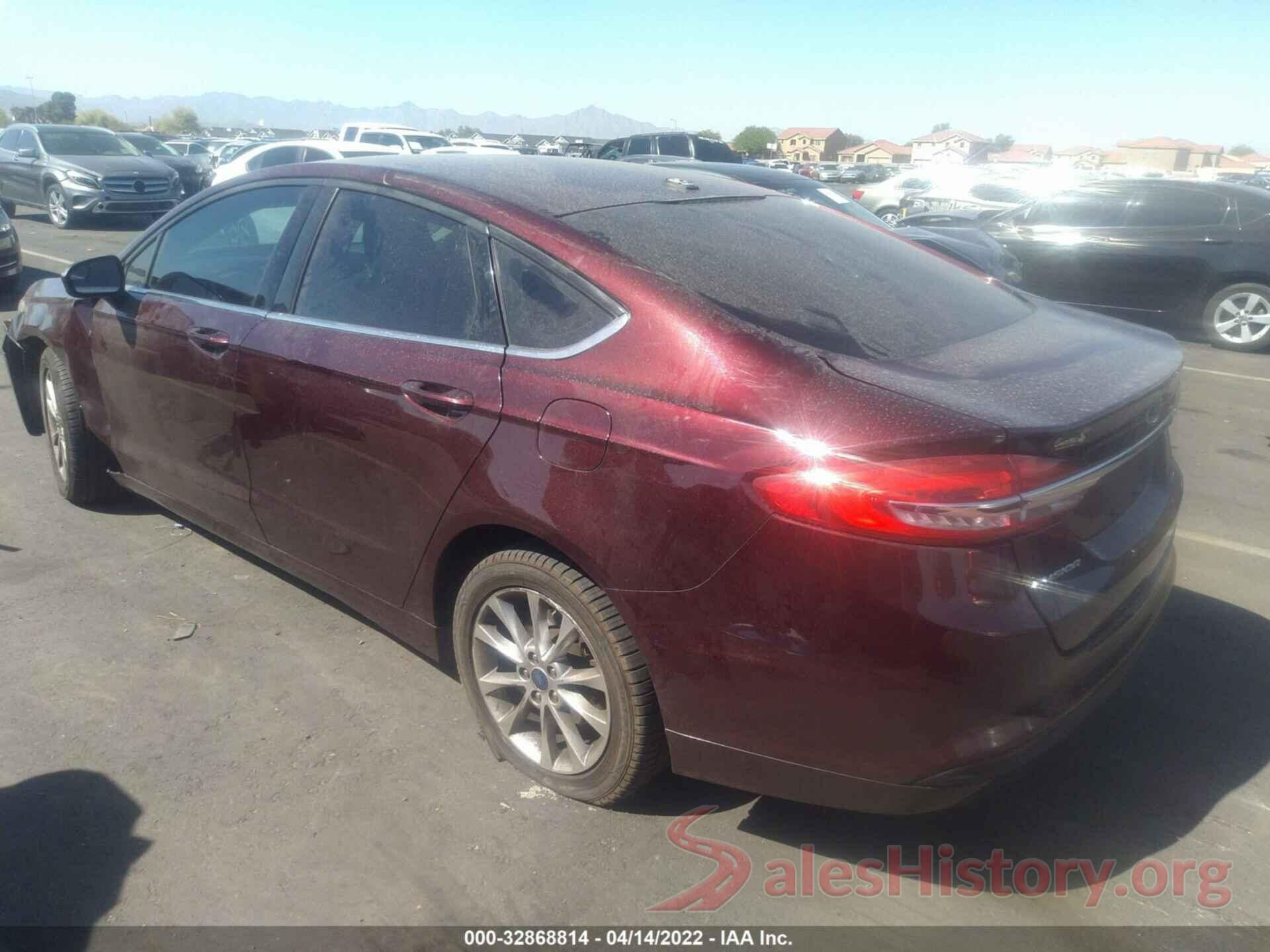 3FA6P0H74HR105598 2017 FORD FUSION