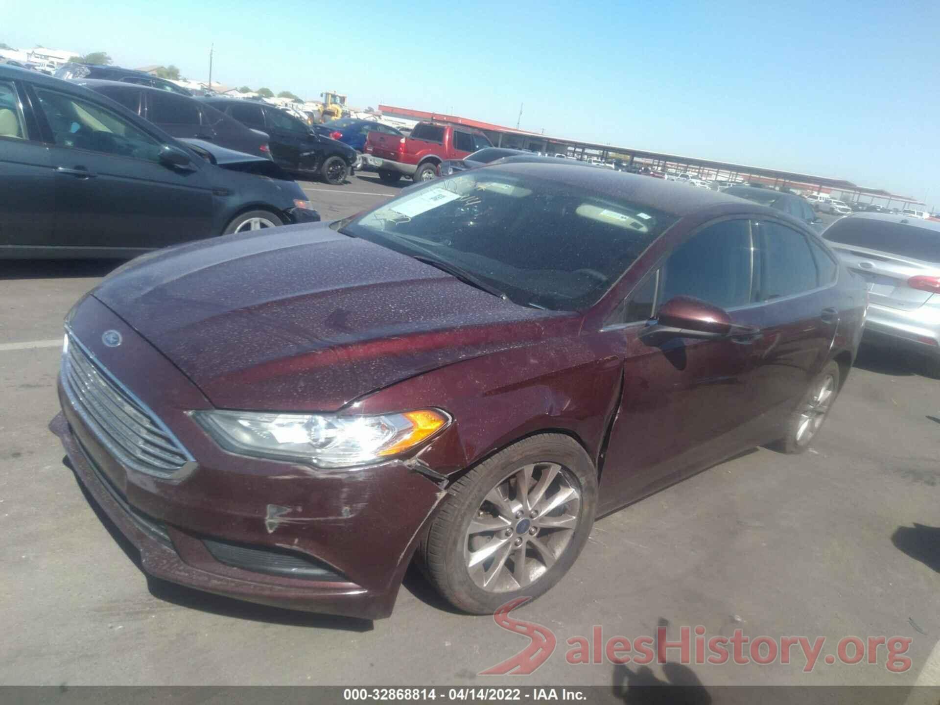 3FA6P0H74HR105598 2017 FORD FUSION