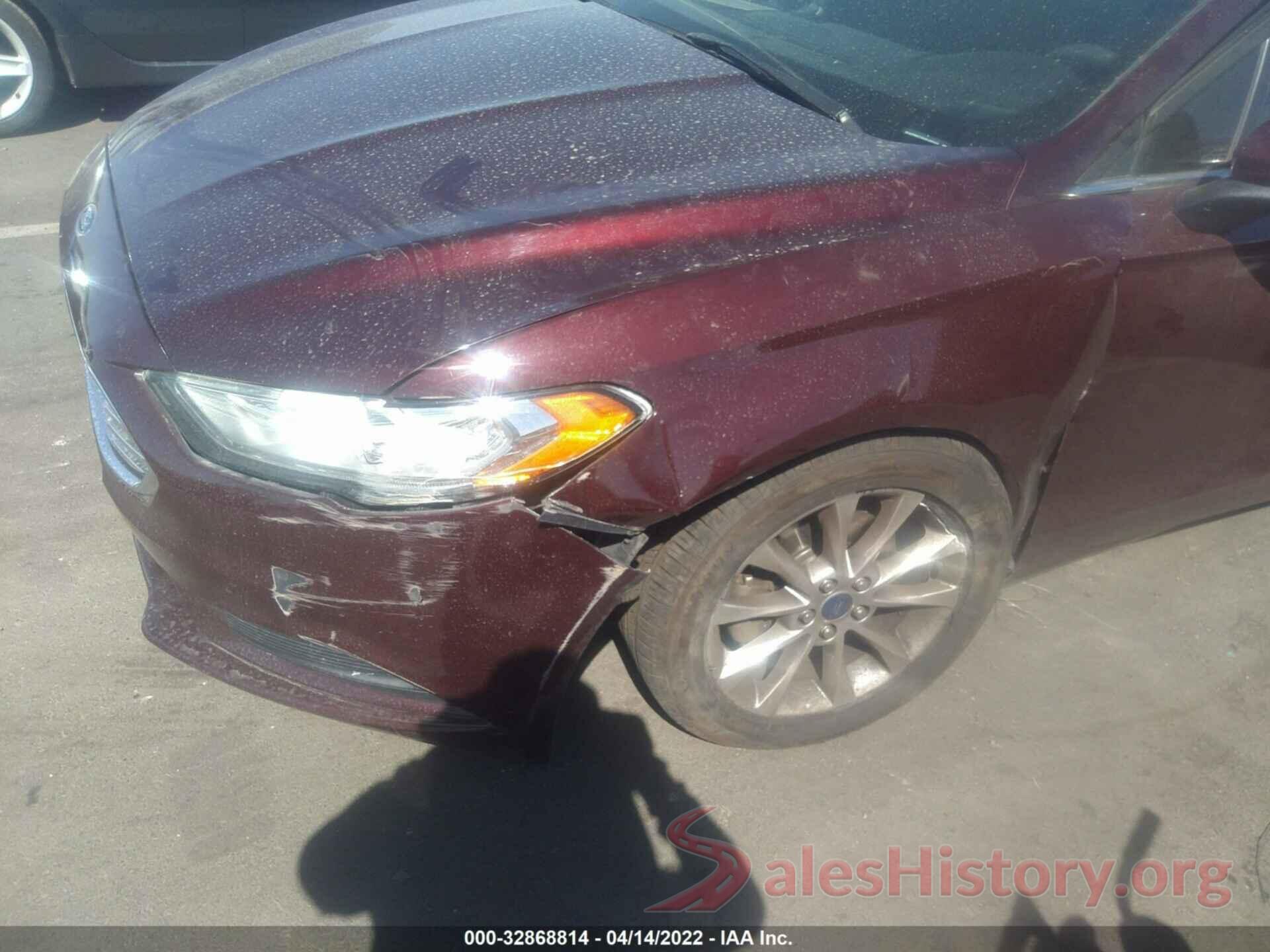 3FA6P0H74HR105598 2017 FORD FUSION