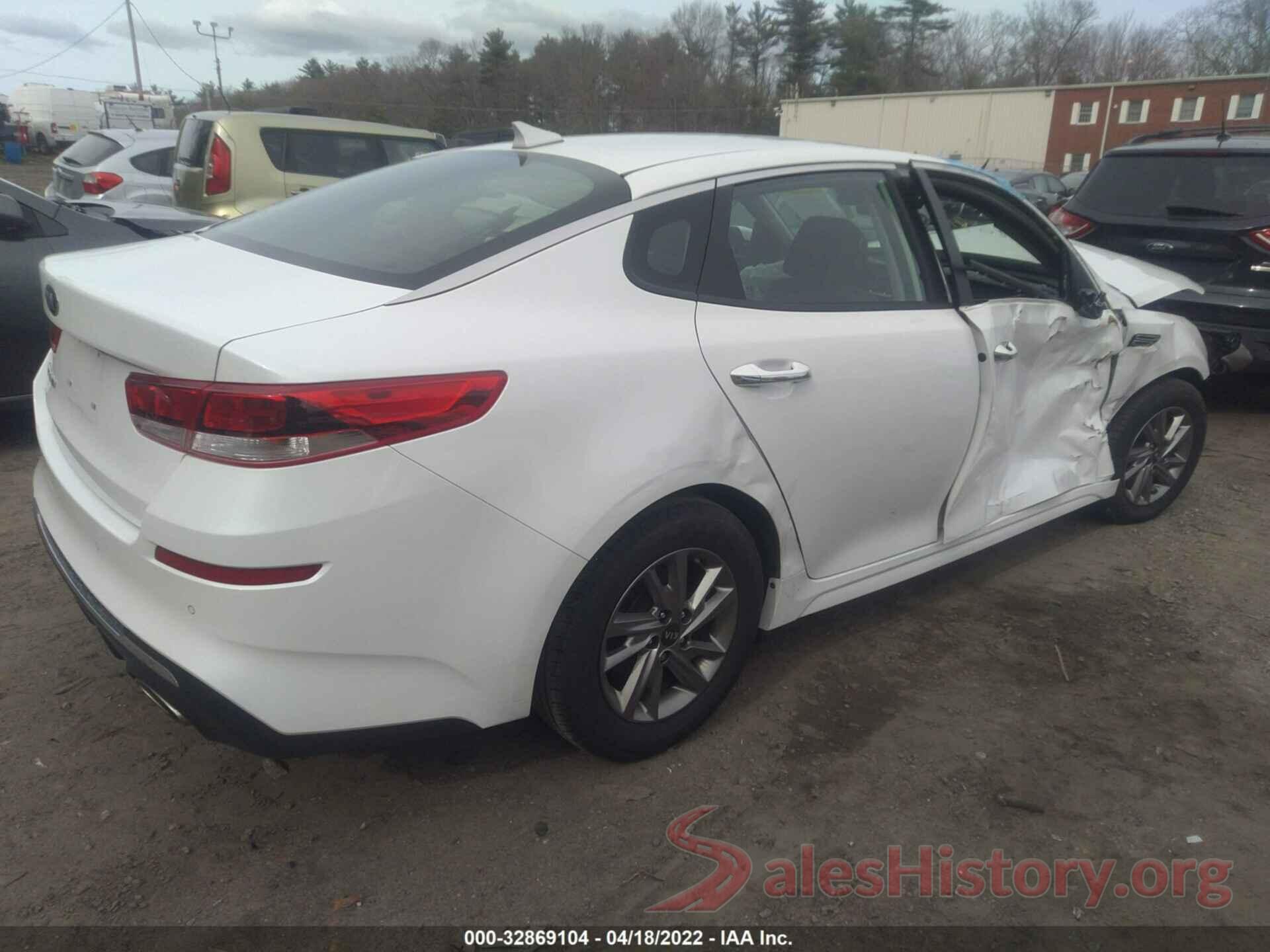 5XXGT4L3XKG343287 2019 KIA OPTIMA