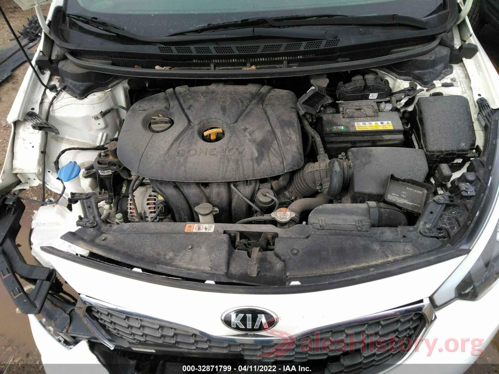 KNAFK4A68G5620538 2016 KIA FORTE