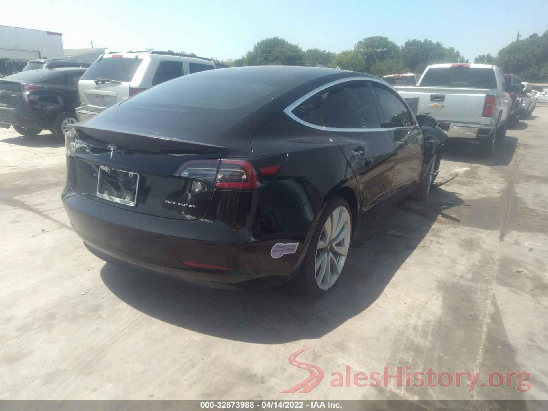 5YJ3E1EA5JF157029 2018 TESLA MODEL 3